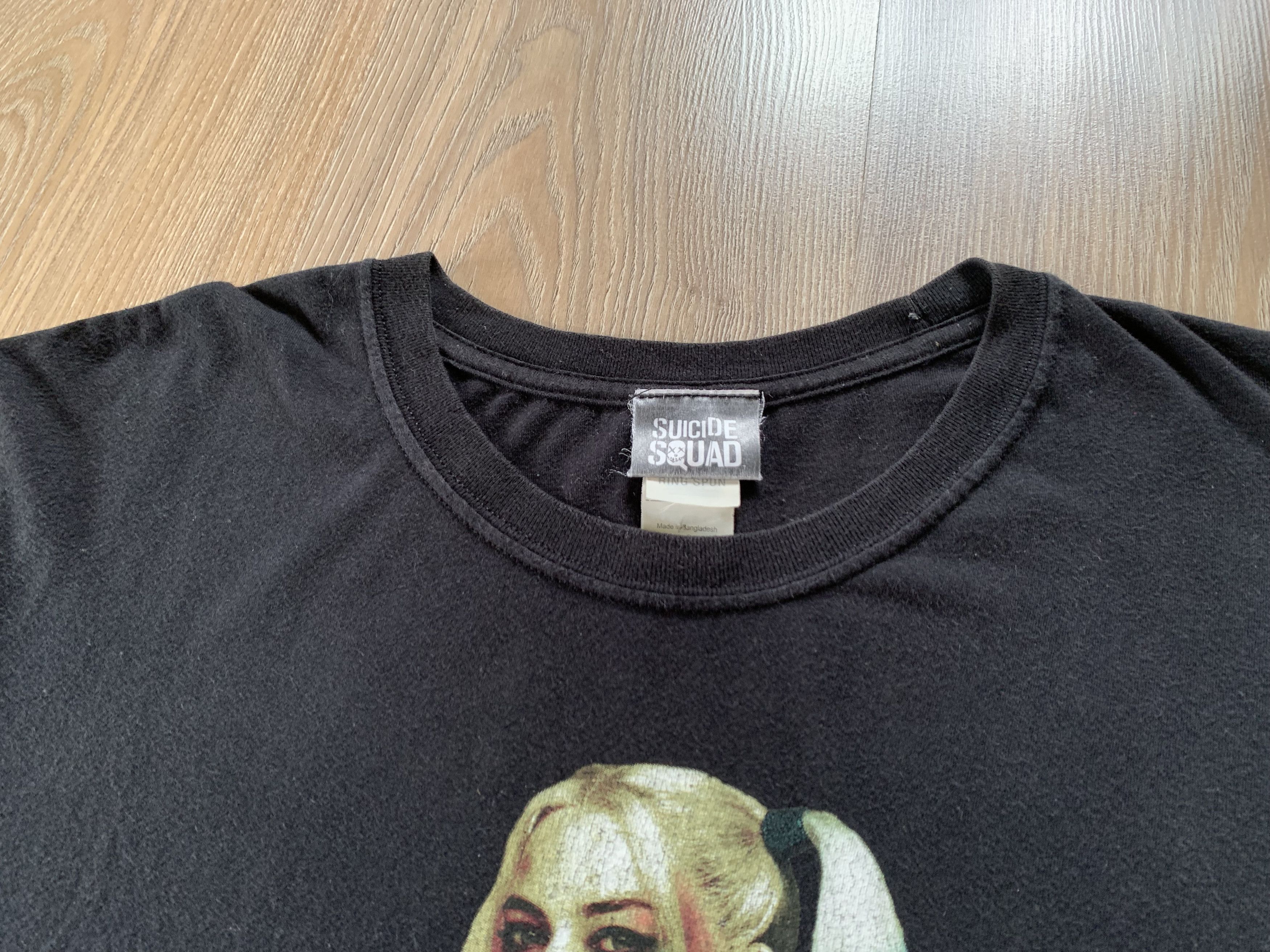 Vintage Suicide Squad Harley Quinn Distressed T Shirt
