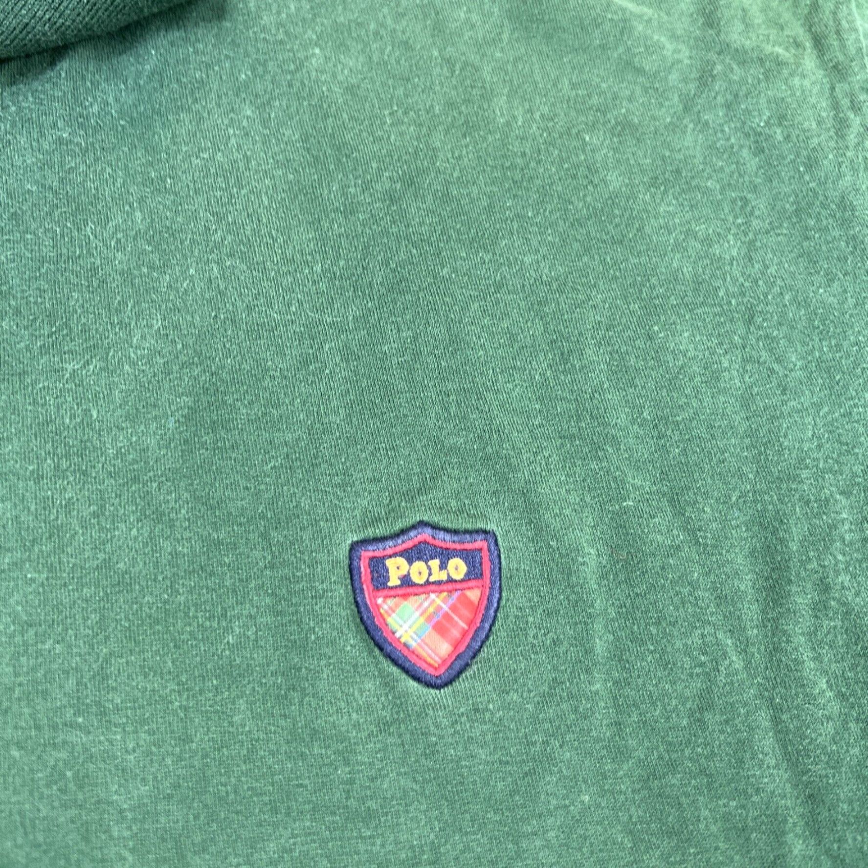 Polo Ralph Lauren Vintage Polo Ralph Lauren Short Sleeve Collared Embroidered Shirt Size Med Green Size US M / EU 48-50 / 2 - 4 Thumbnail