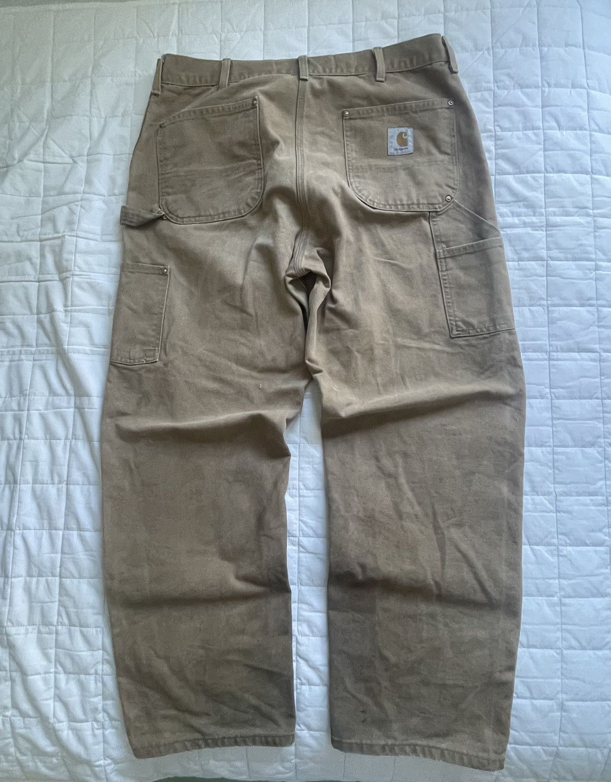 Carhartt Baggy distressed workwear Carhartt double knee Xl Size US 40 / EU 56 - 2 Thumbnail