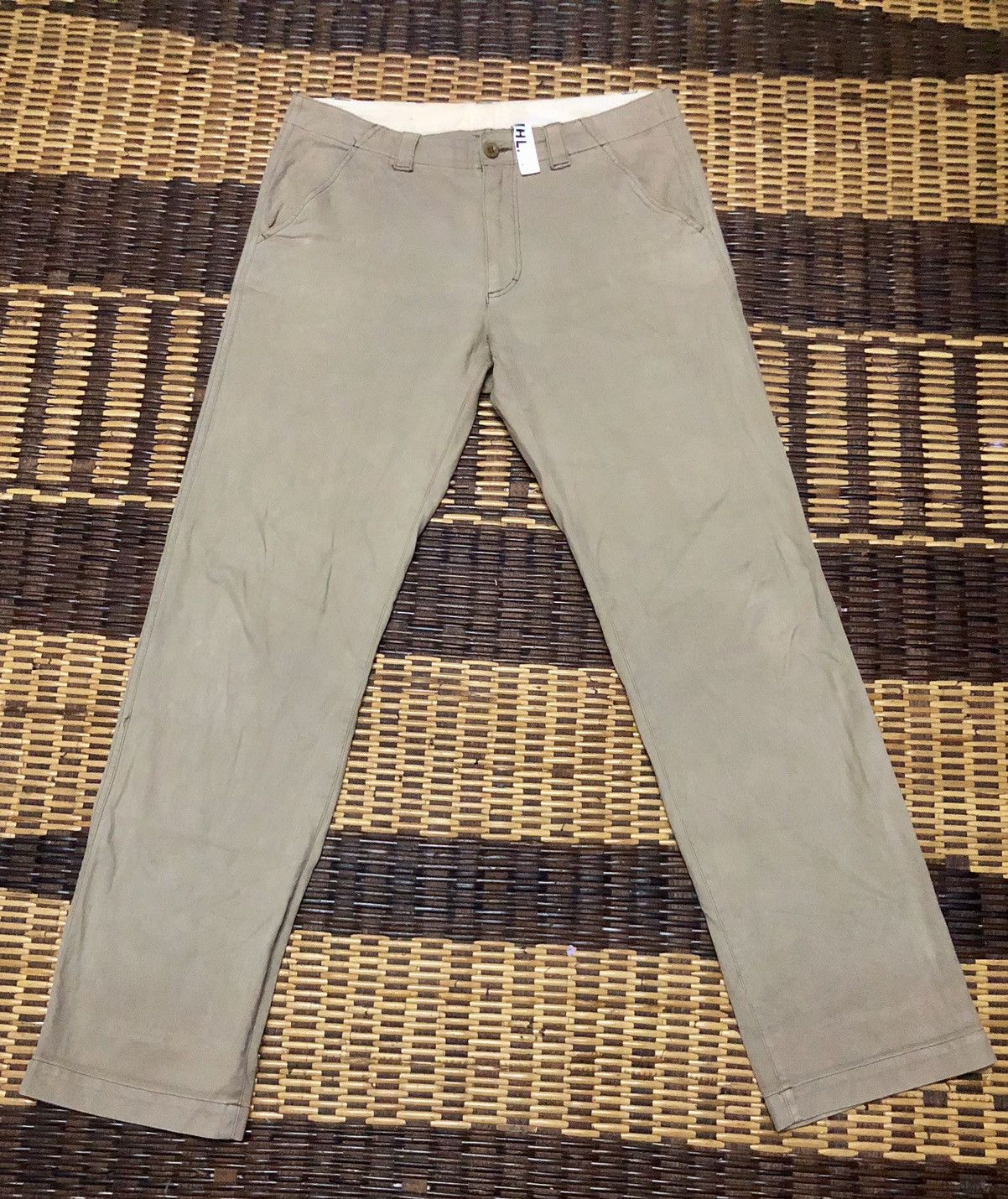 image of Mhl X Margaret Howell Smart Casual Pant in Brown, Men's (Size 34)