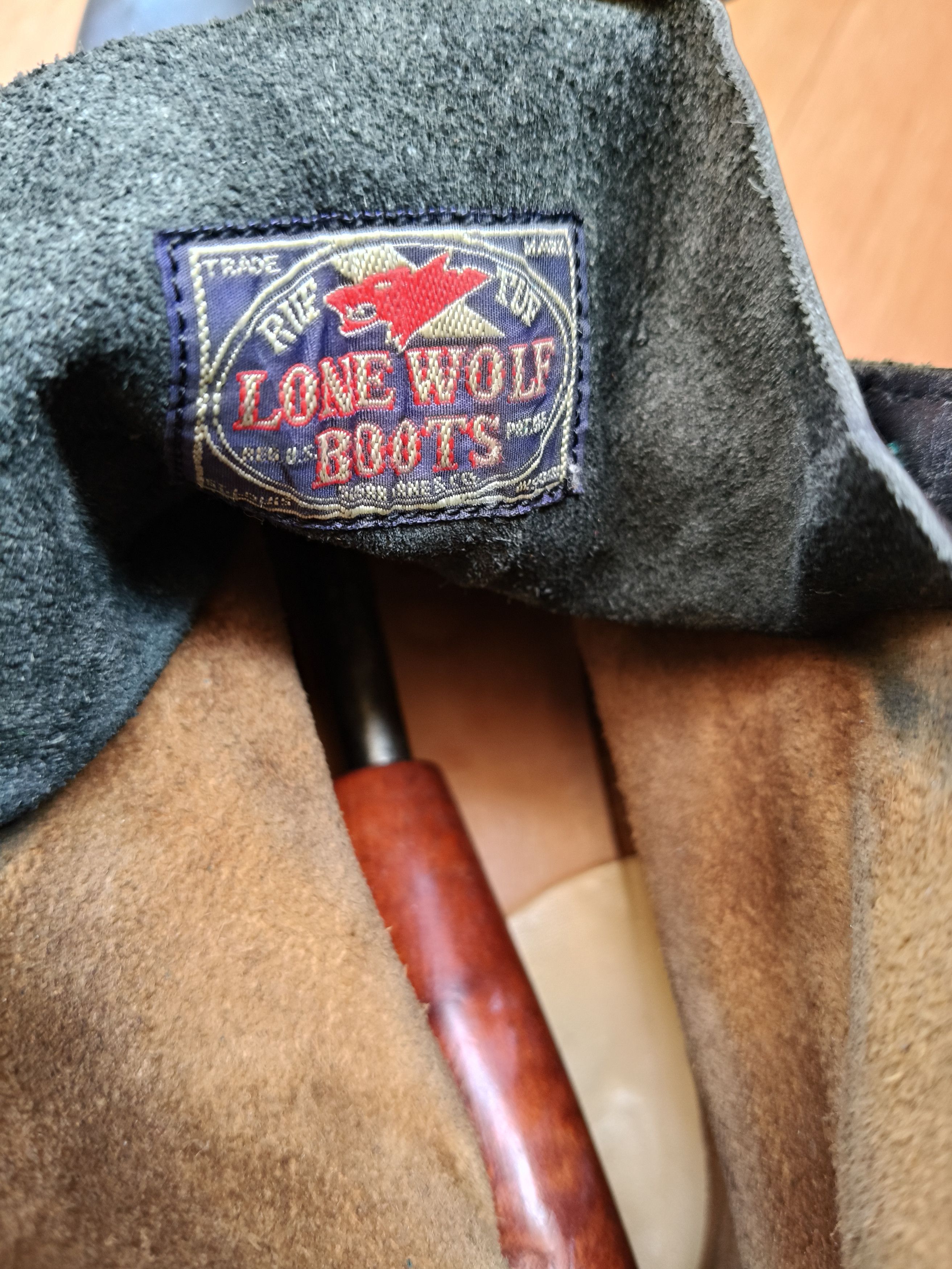 LONE WOLF ♠️💣LONE WOLF LOGGER BOOTS Size US 10 / EU 43 - 13 Thumbnail