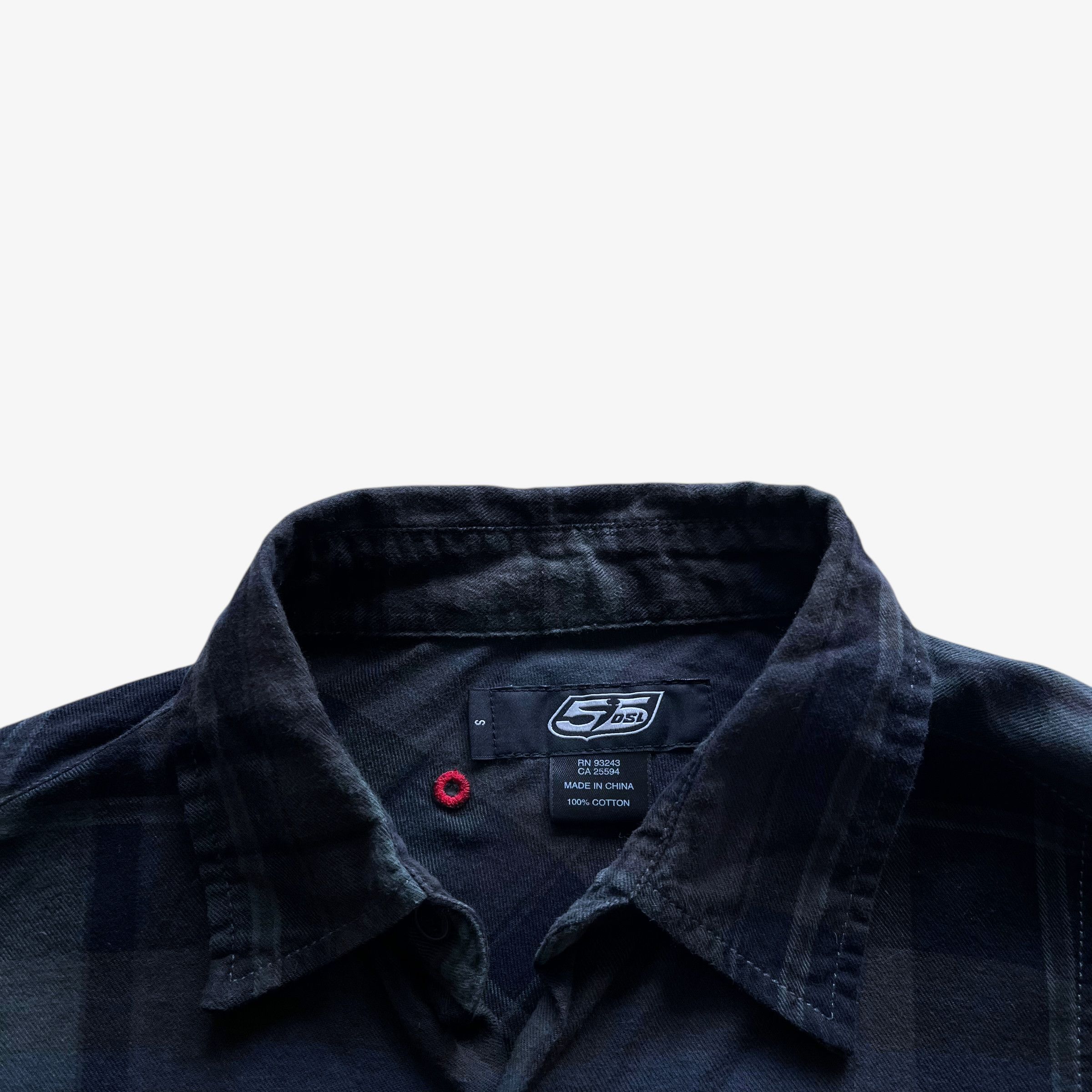 Diesel Vintage Y2K Men's Diesel 55DSL Tartan Shirt Size US S / EU 44-46 / 1 - 2 Thumbnail