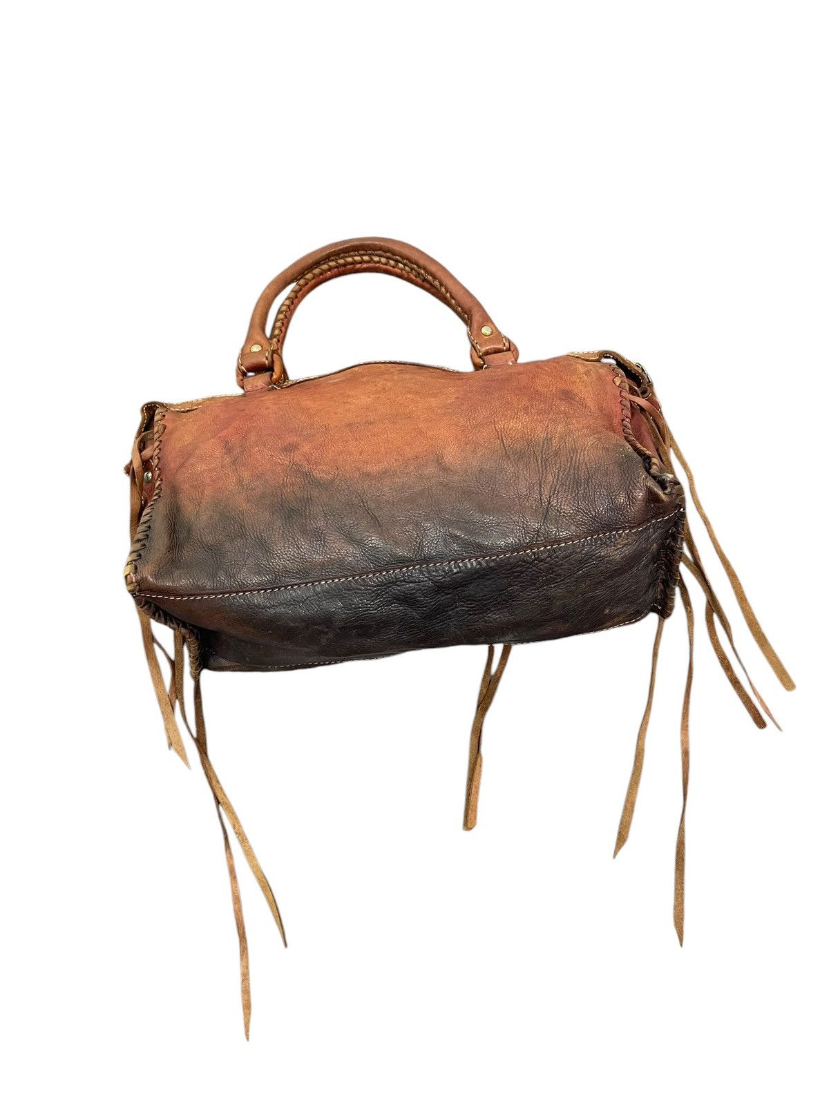 Japanese Brand Full Leather Robita Japan Tote Bag 5🟩 Size ONE SIZE - 11 Thumbnail