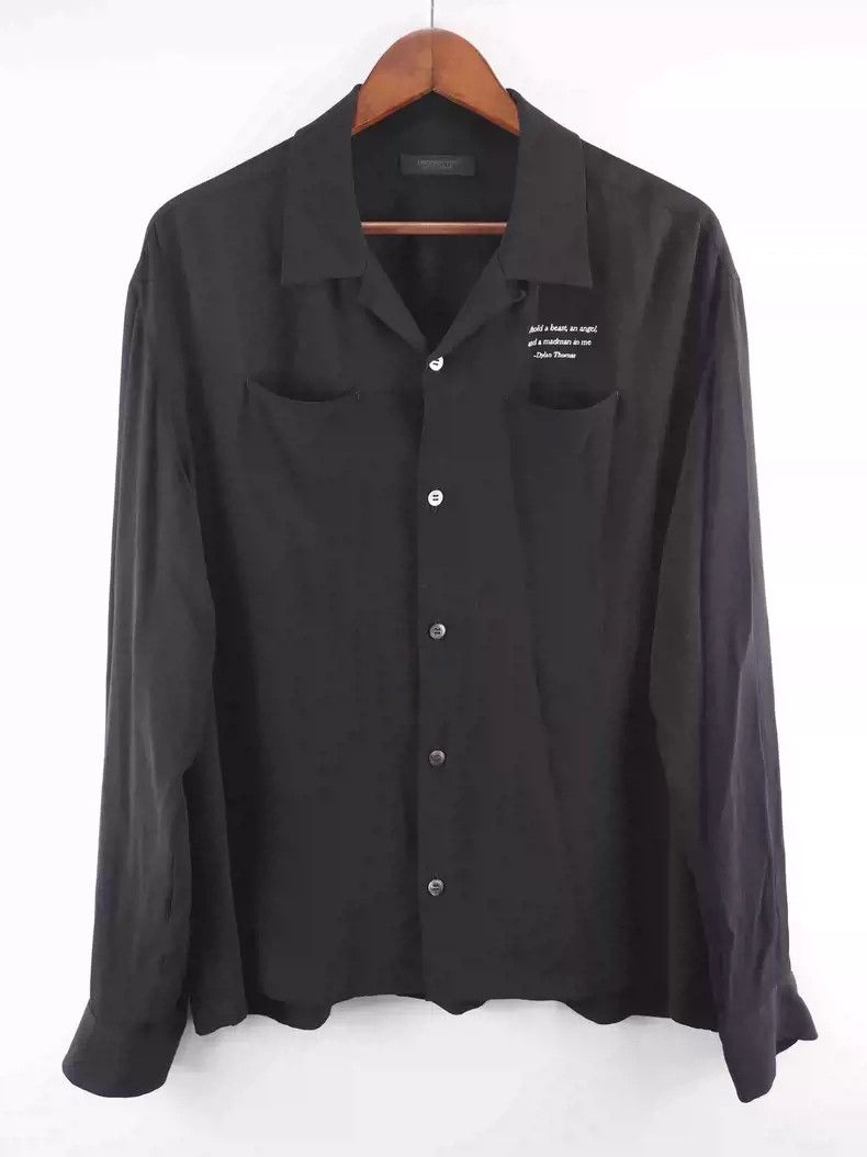 Undercover Black slogan shirt