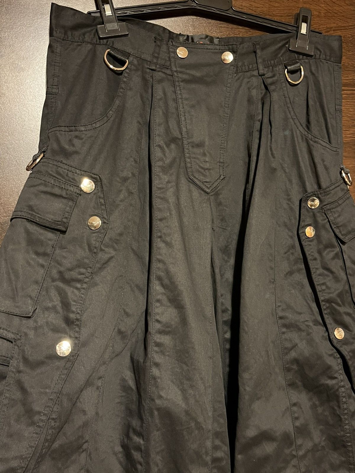 Other Queen of Darkness long gothic cargo skirt Y2K punk skirt Size 28" / US 6 / IT 42 - 2 Thumbnail