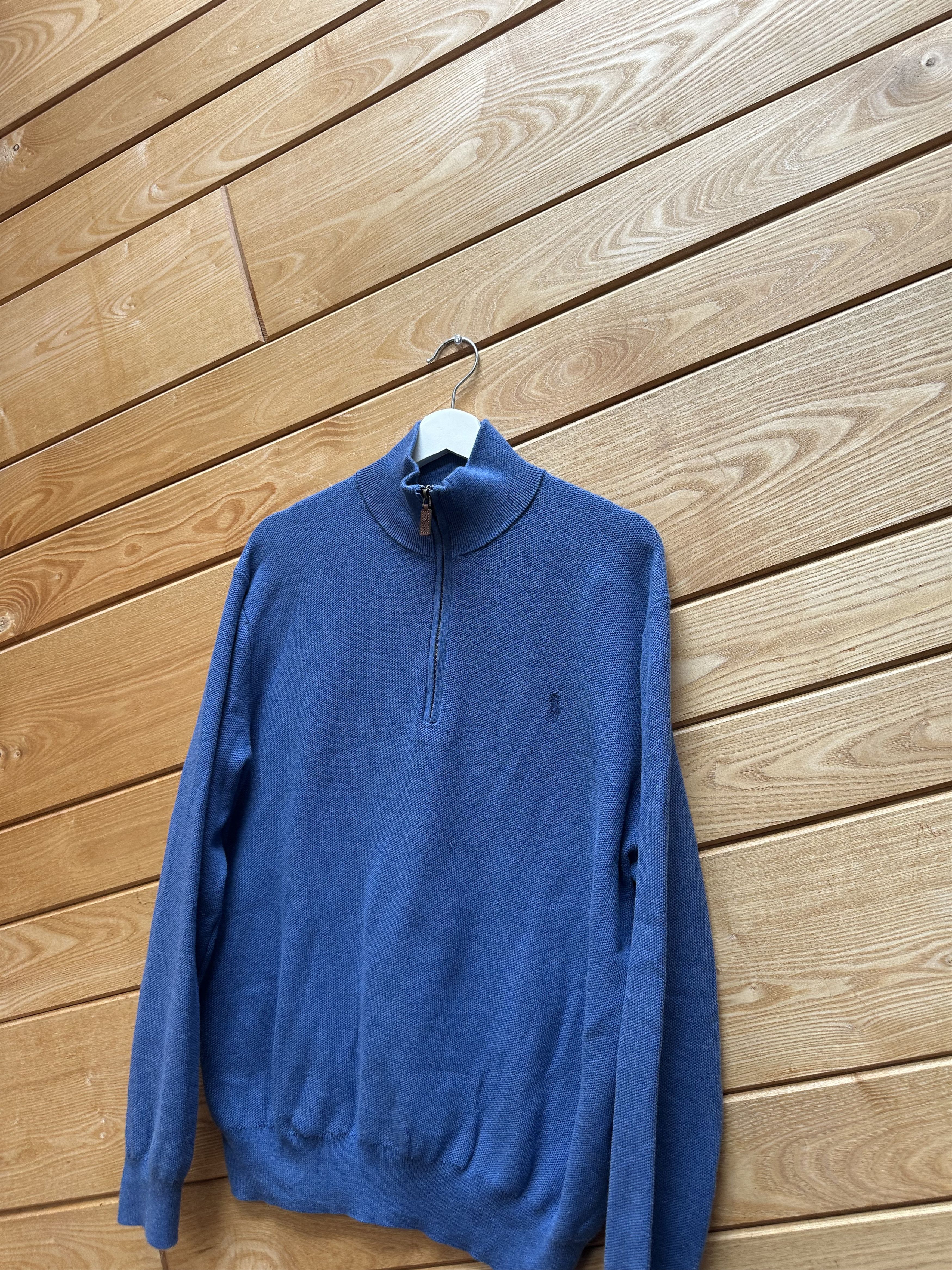 Polo Ralph Lauren × Vintage Men’s Sweater 1/3 Zip Polo Ralph Lauren Size US L / EU 52-54 / 3 - 5 Thumbnail
