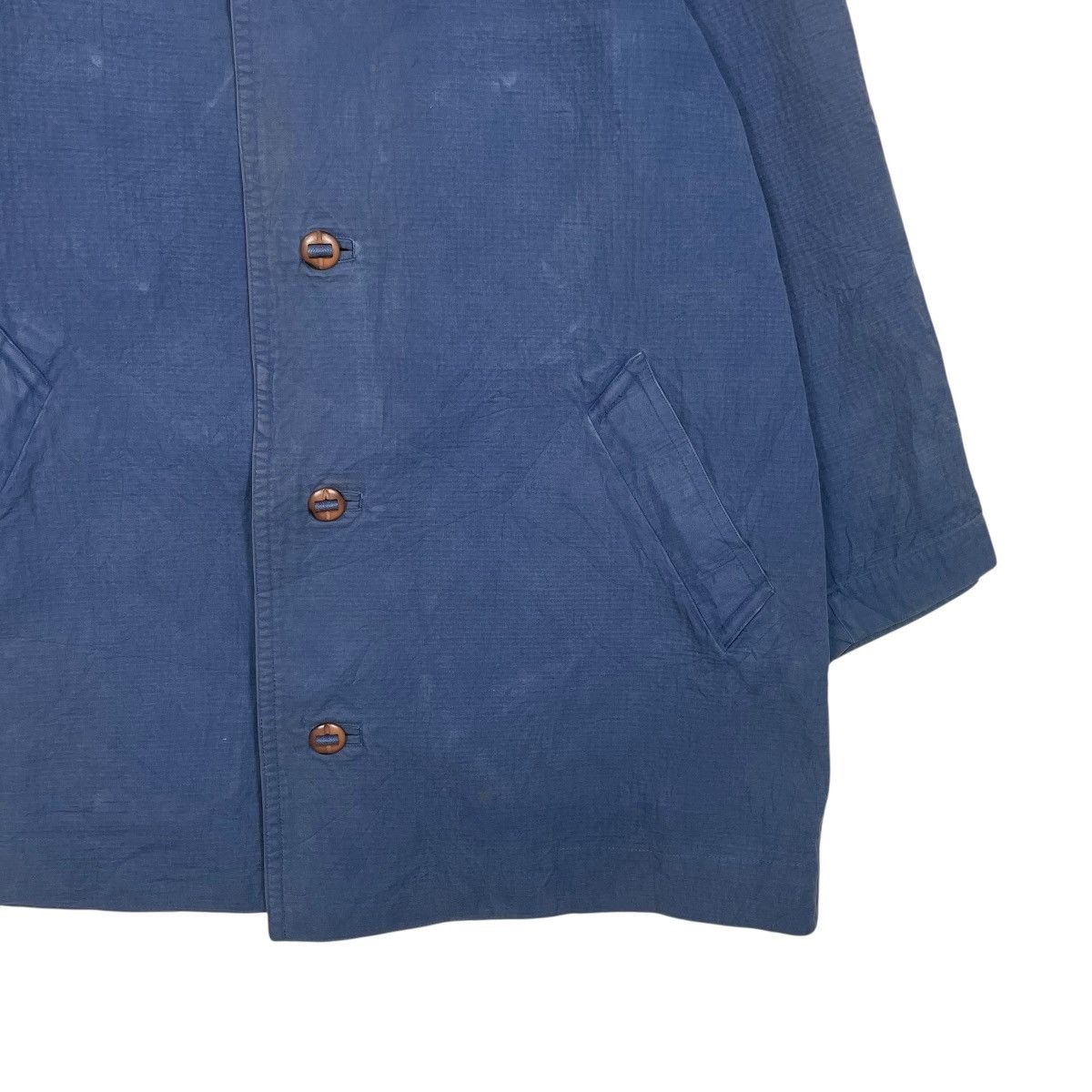 Issey Miyake Vintage 80s Issey Miyake Duck Canvas Jacket Size US L / EU 52-54 / 3 - 4 Thumbnail