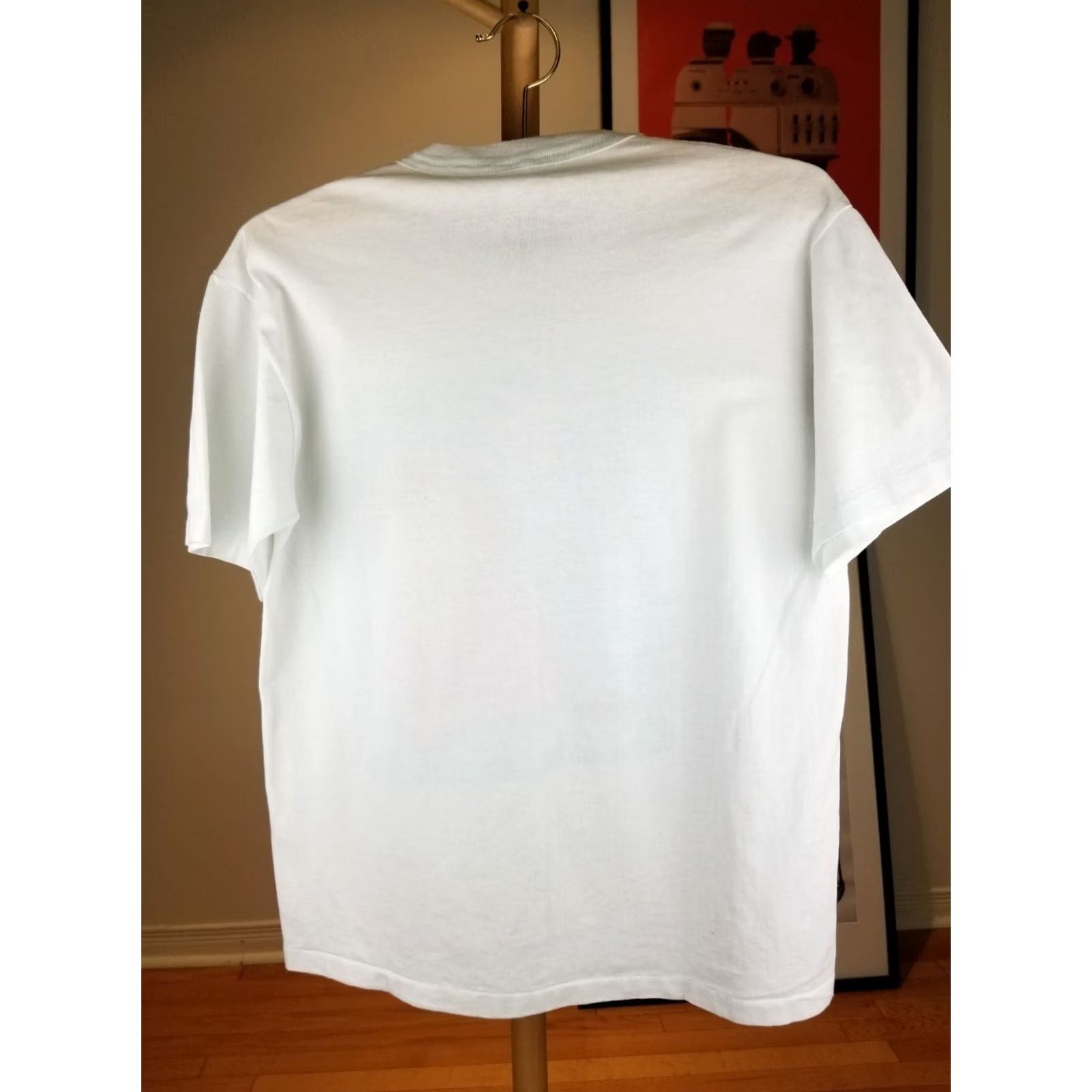 Vintage VINATGE 90' HALLMARK SHOEBOX GREETHINGS SINGLE STITCH T-SHIRT LARGE WHITE MEN Size US L / EU 52-54 / 3 - 6 Thumbnail
