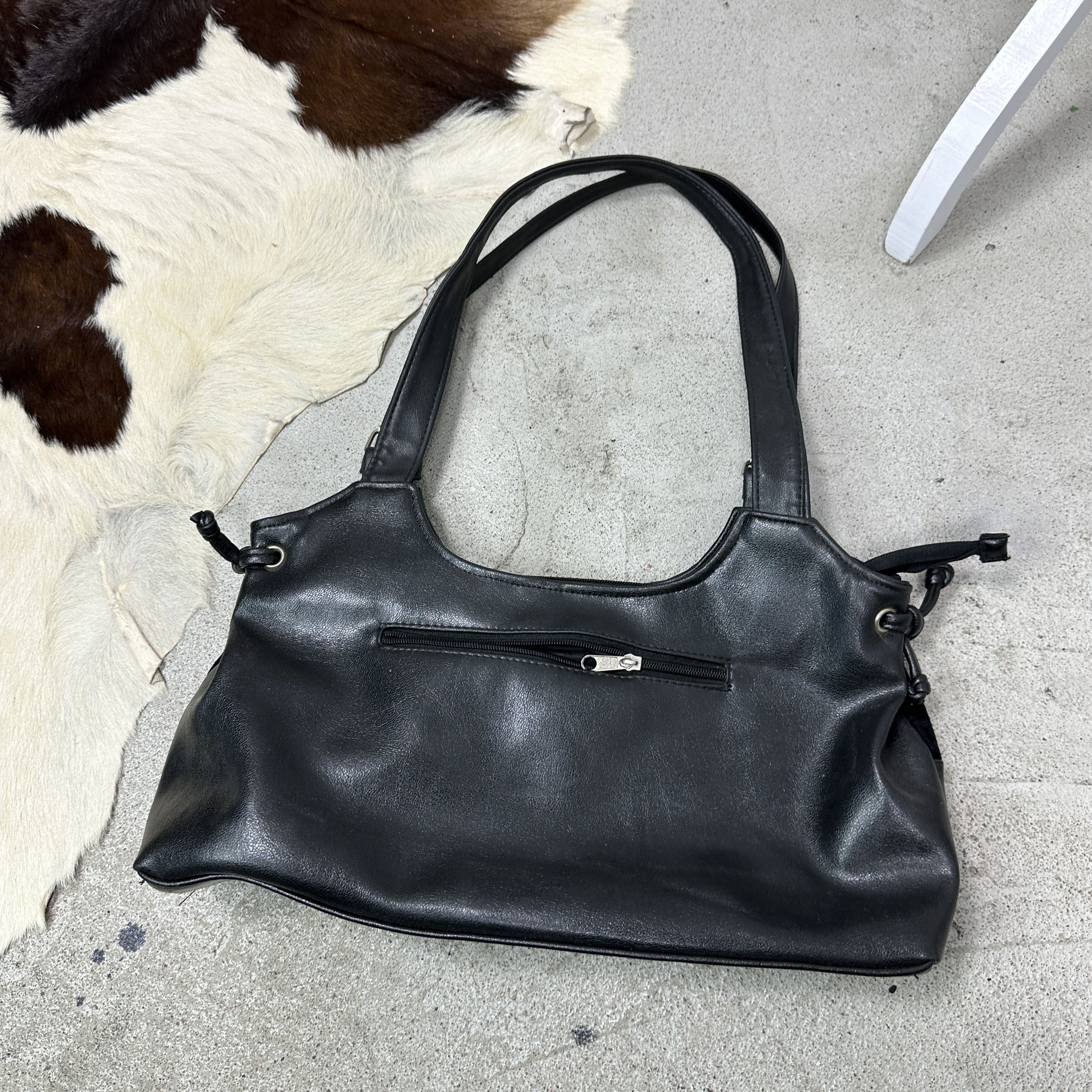 Vintage Vintage Avant Garde Velvet Baguette Bag Y2K Size ONE SIZE - 6 Thumbnail