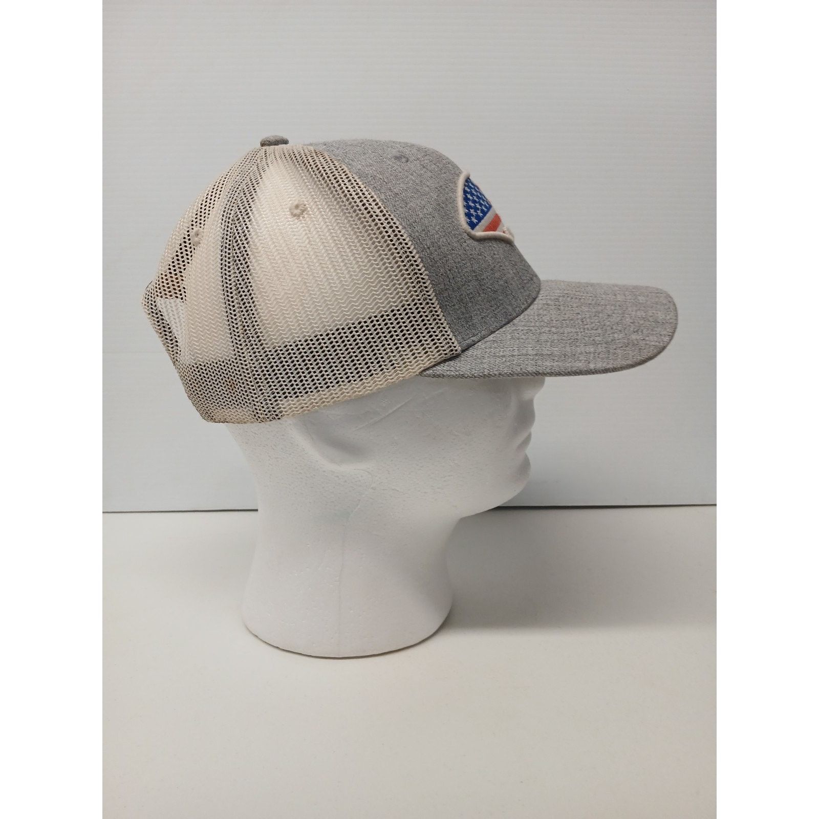 Other Local Crowns Mesh Trucker (OSFM) Gray Snapback Hat/Cap Size ONE SIZE - 3 Thumbnail
