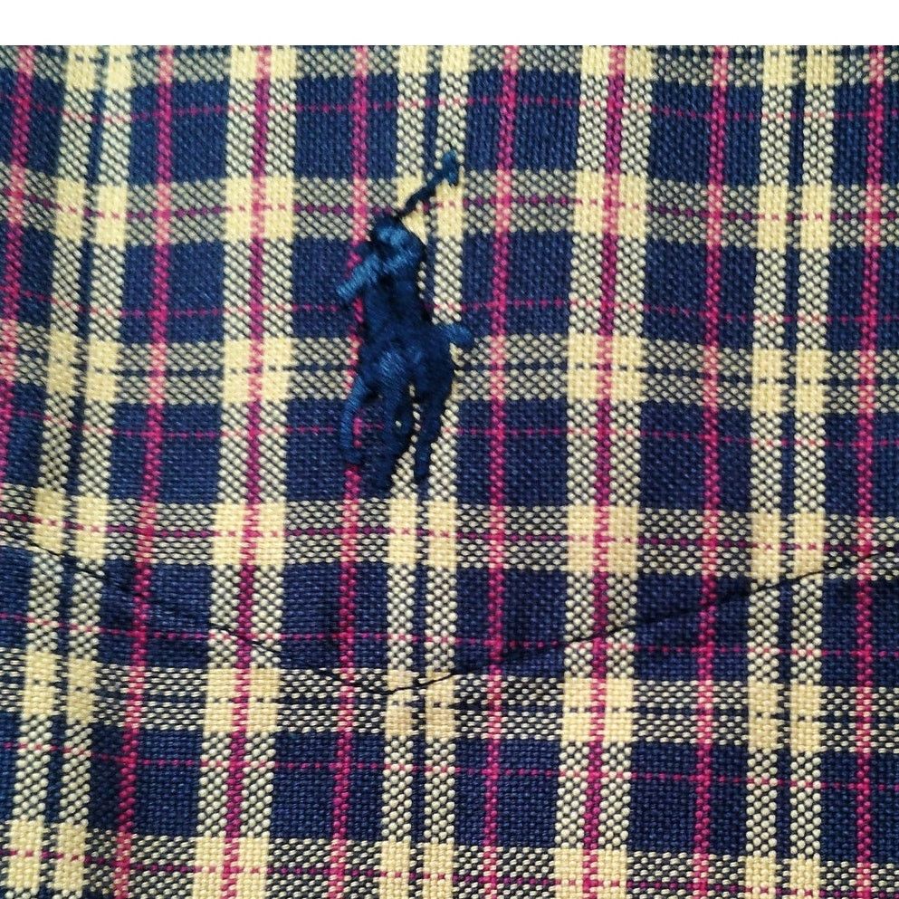 Ralph Lauren Ralph Lauren Yellow Plaid Cotton Big Shirt Button Down Size US M / EU 48-50 / 2 - 7 Thumbnail