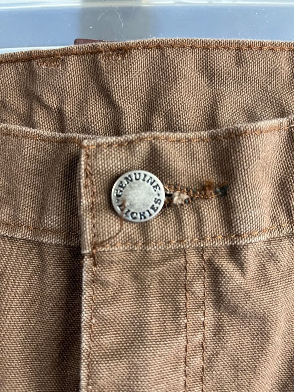 Dickies Genuine Dickies 5-Pocket Work Pants Brown 40x32 Size US 40 / EU 56 - 5 Thumbnail