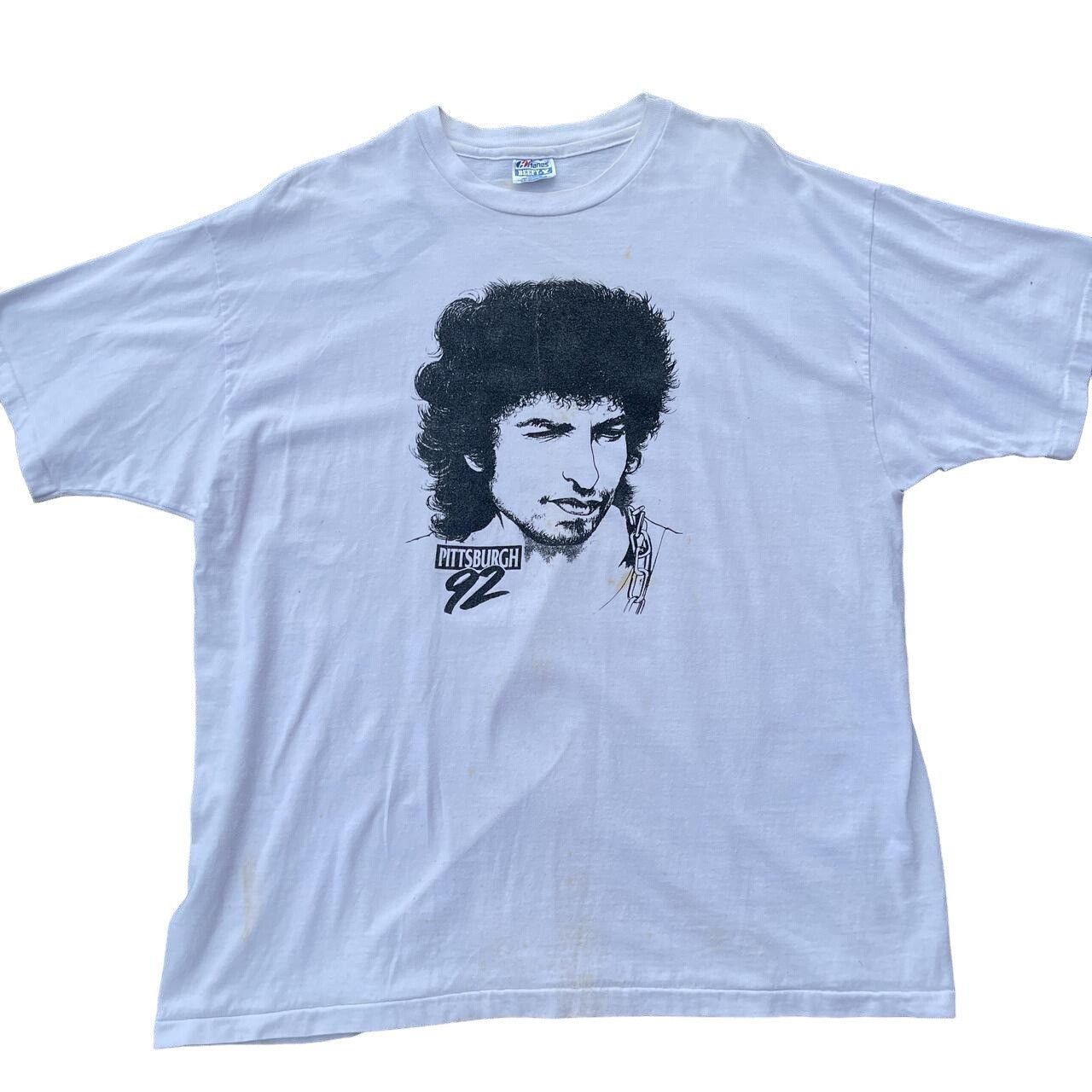 Vintage Vintage 1992 Bob Dylan Pittsburgh Tour tee Size US XXL / EU 58 / 5 - 1 Thumbnail