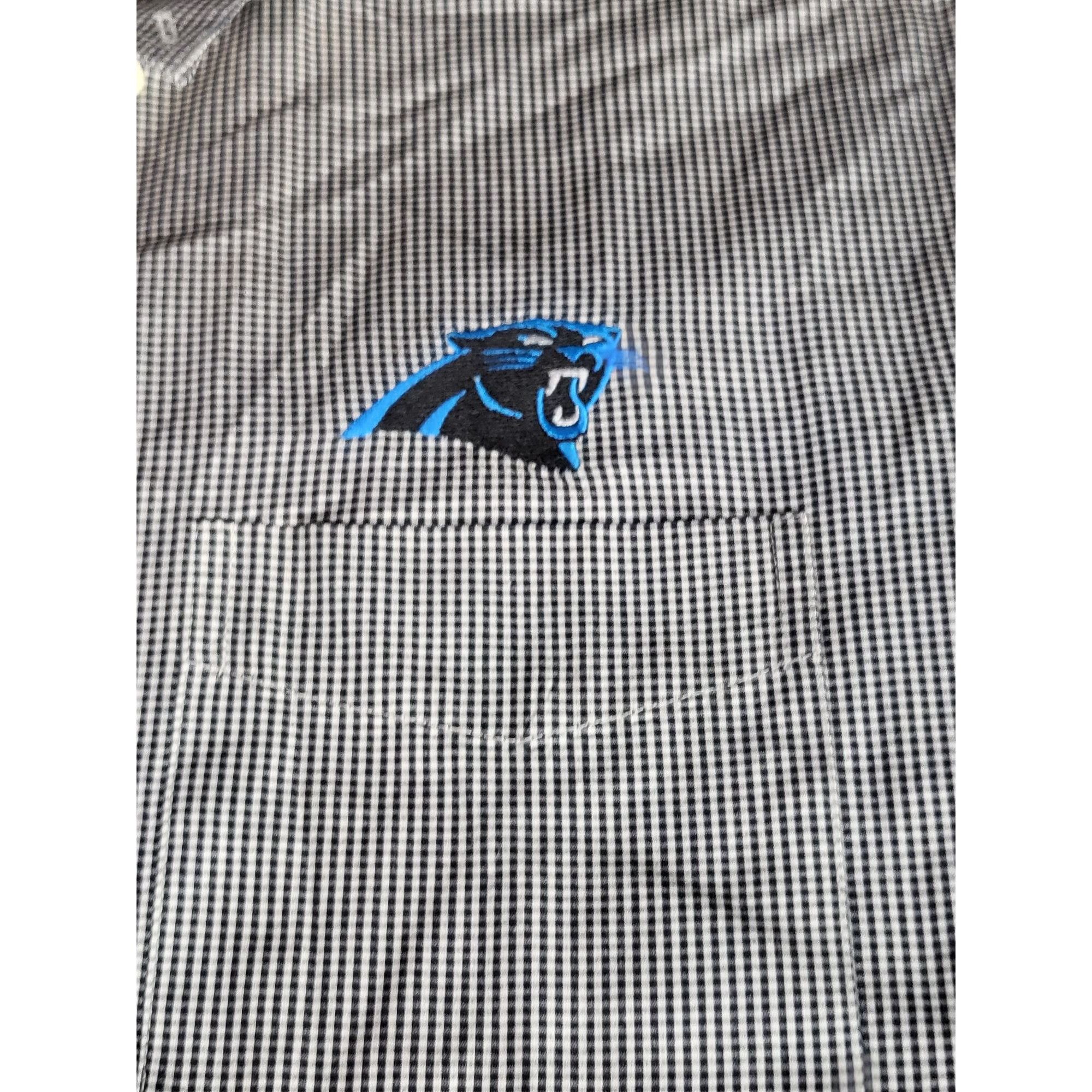 Antigua Charlotte Panthers Button Down Shirt Men Sz XL Antigua NFL G Size US XL / EU 56 / 4 - 6 Thumbnail