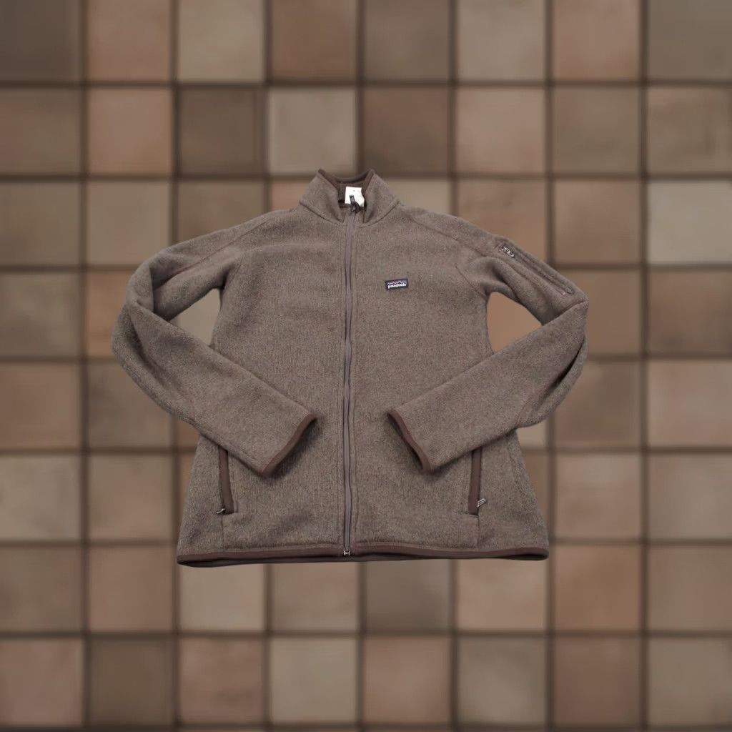 Patagonia Patagonia Jacket Womens S Brown Better Sweater Outdoor Hiking Windbreaker Full Zip Pockets Thermal Lightweight Regular 90s Mens Womens Size S / US 4 / IT 40 - 1 Thumbnail