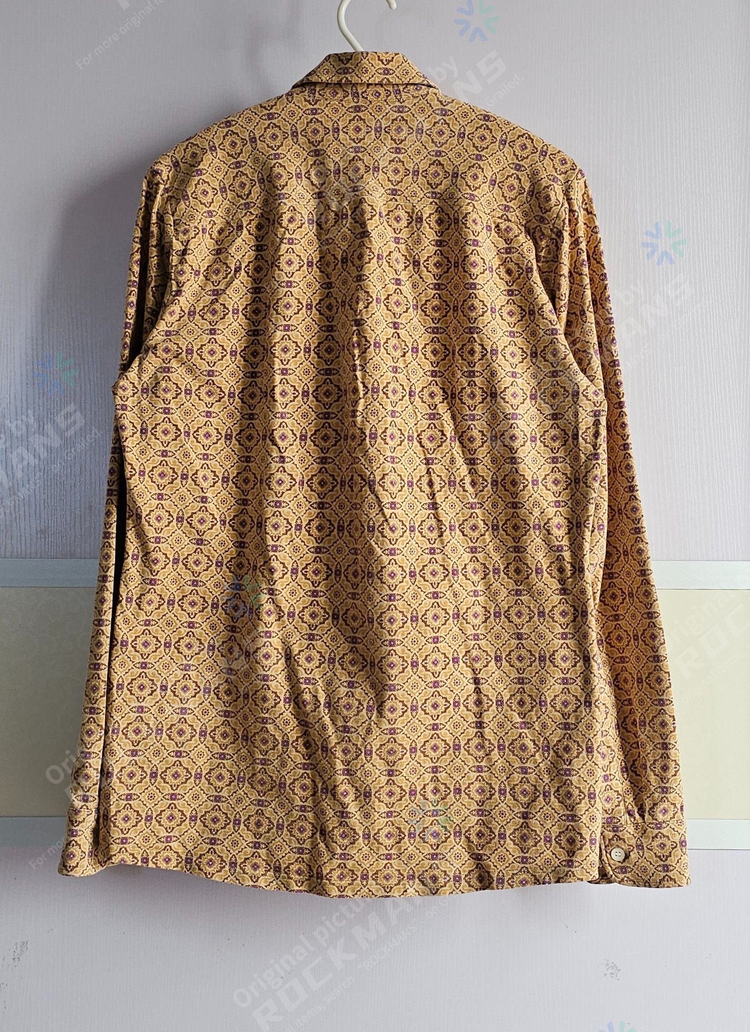 Dries Van Noten Dries Van Noten Unisex Clavel Shirt Size 50 Bue like S Size US M / EU 48-50 / 2 - 3 Thumbnail