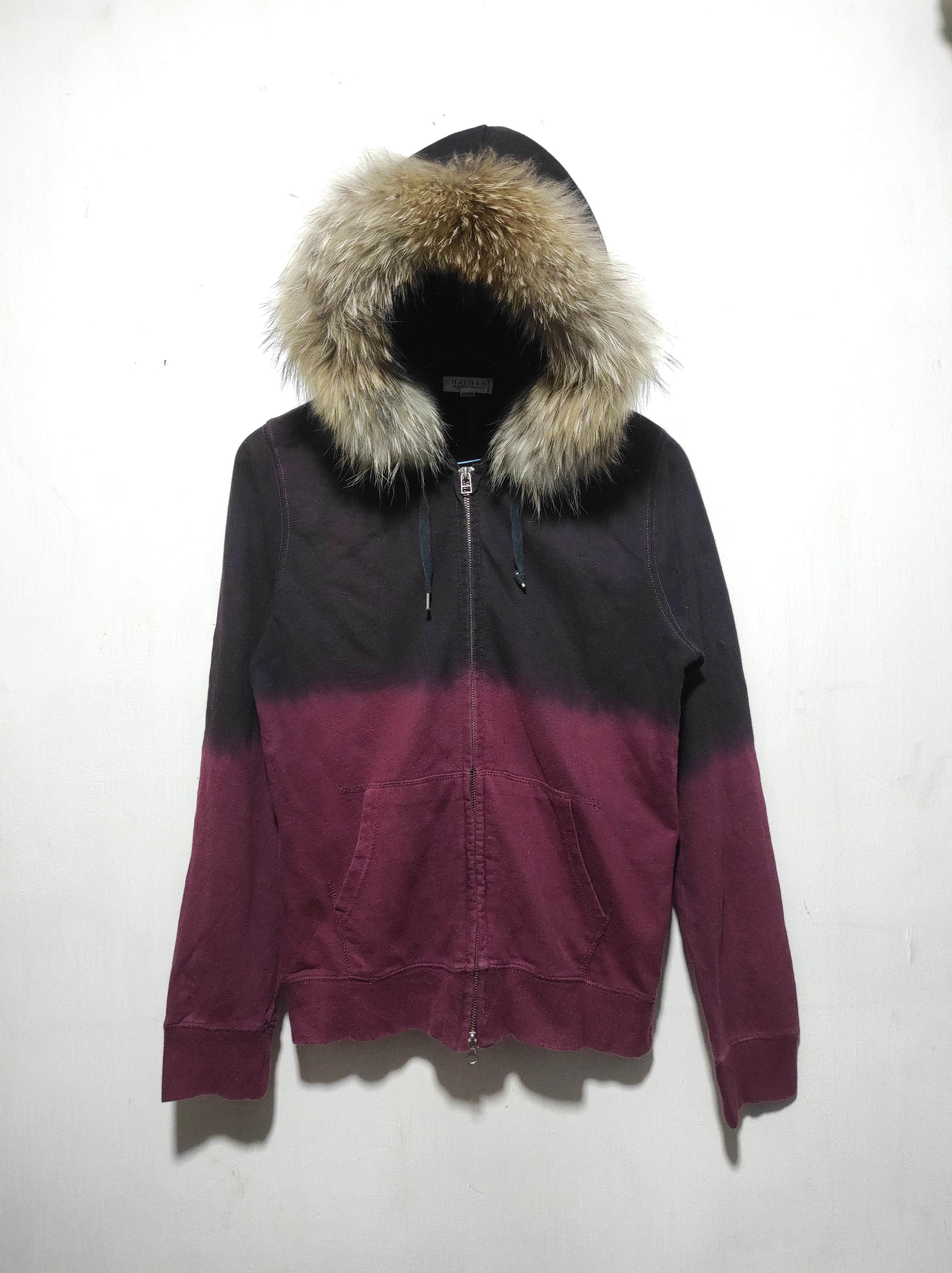 Hysteric Glamour Halham Gradation Double Zip Fur Hoodie i6w9 LGB style Size US S / EU 44-46 / 1 - 2 Thumbnail