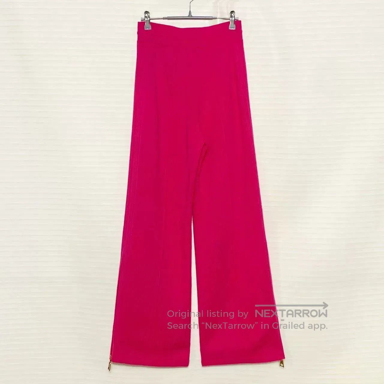 Louis Vuitton Louis Vuitton Solid High Waist Casual Pants. Size 24" / US 00 / IT 34 - 2 Thumbnail
