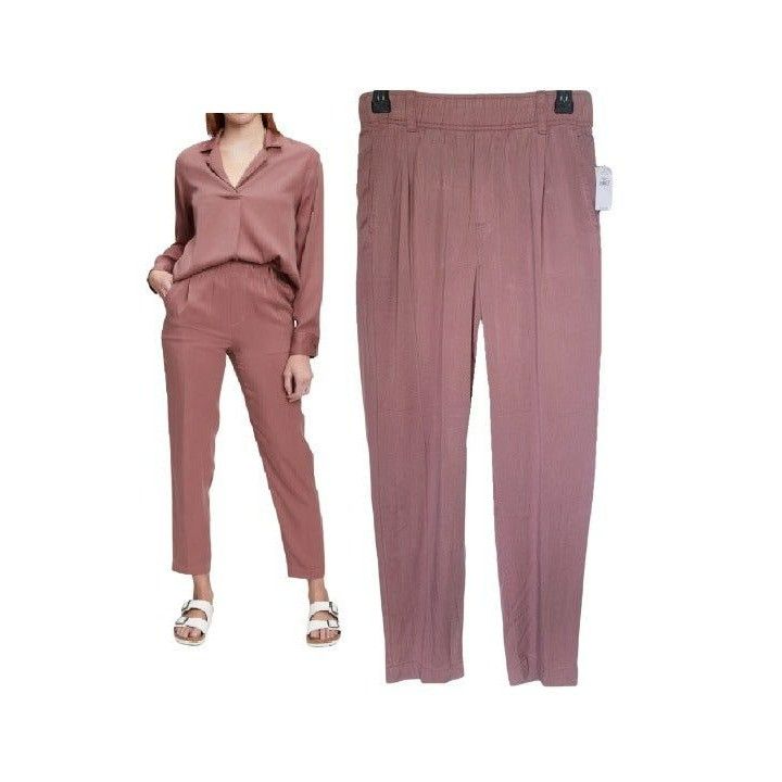 Gap ❤️GAP Womens Pant Sz 4 Tencel Lyocell Pull-On Slouchy Hi Ris Size 27" / US 4 / IT 40 - 1 Thumbnail