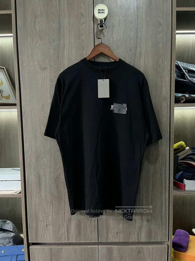 Other Balenciaga Tape Covered Coke Short Sleeve Size US XS / EU 42 / 0 - 1 Thumbnail