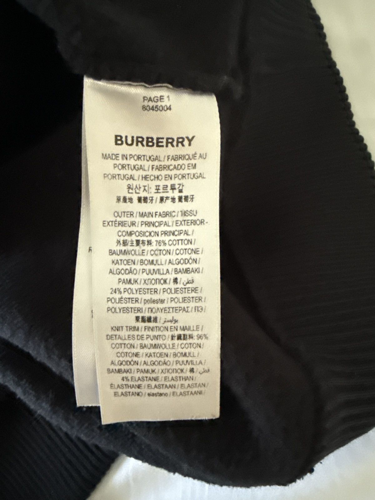 Burberry Burberry black hoodie Size US M / EU 48-50 / 2 - 4 Thumbnail