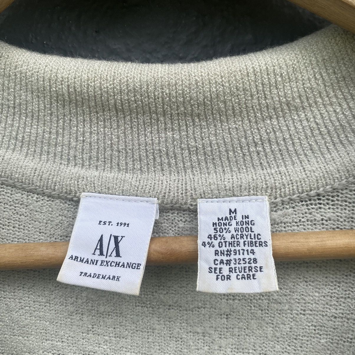 Armani Exchange Thrashed Vintage Armani exchange wool ERD GRUNGE Size US M / EU 48-50 / 2 - 4 Thumbnail