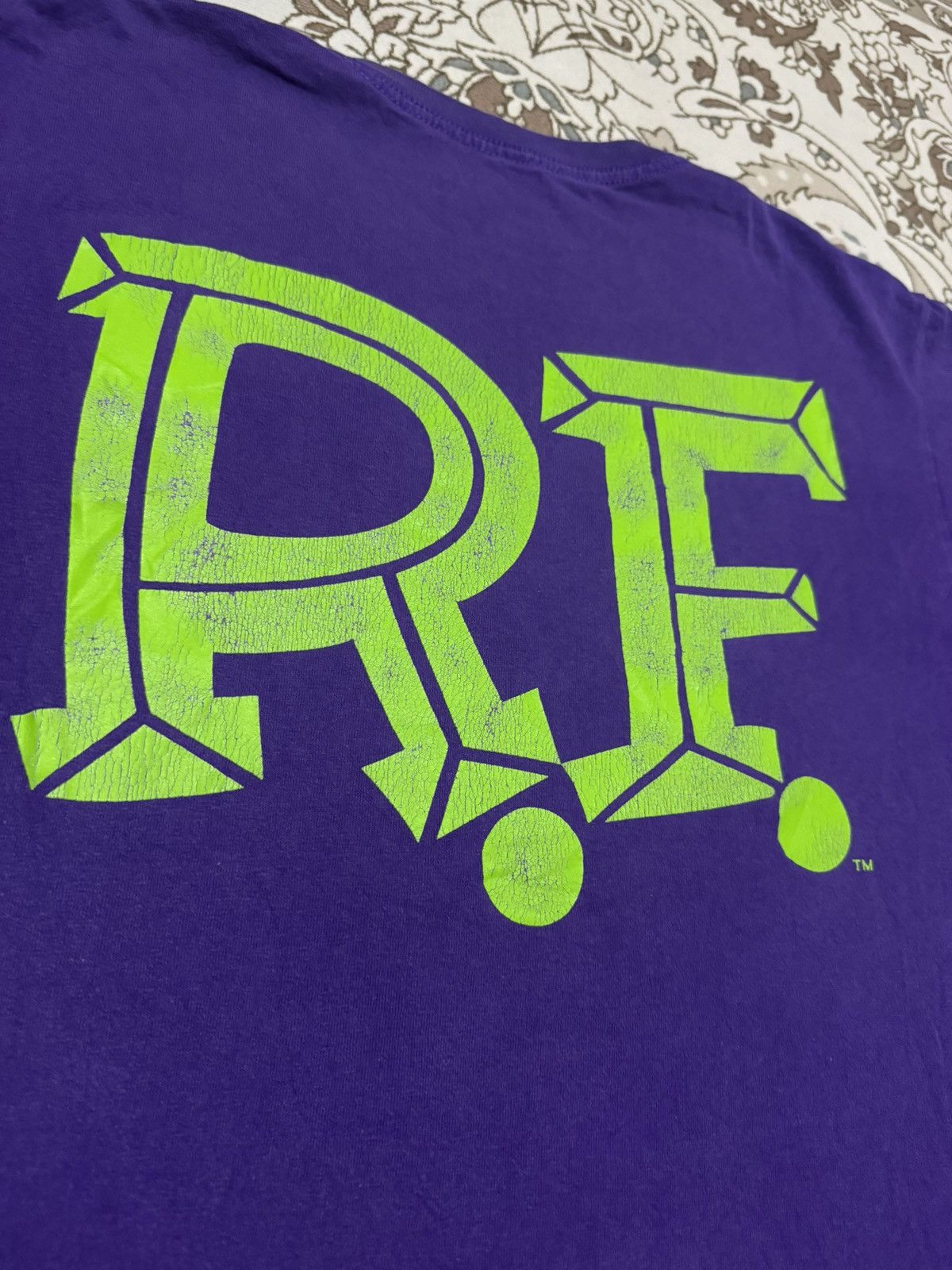Band Tees × Vintage Vtg Y2K Rat Fink Big Printed Iconic Logo Spell Out Shirt Size US M / EU 48-50 / 2 - 5 Thumbnail