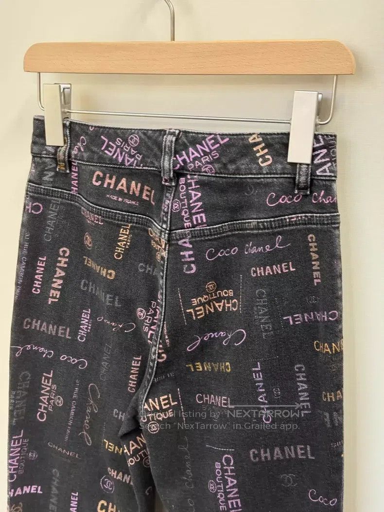 Chanel Chanel Grey jeans Size 42" / US 20 - 6 Thumbnail