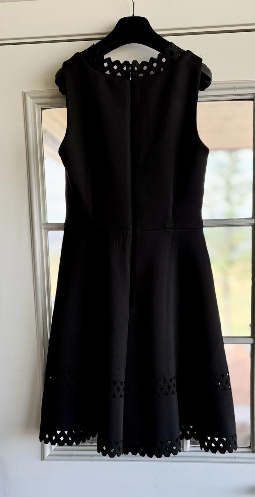 Other WHBM Black SL Scuba Dress with Geometric Cutouts Size 6 NWT Size M / US 6-8 / IT 42-44 - 12 Thumbnail