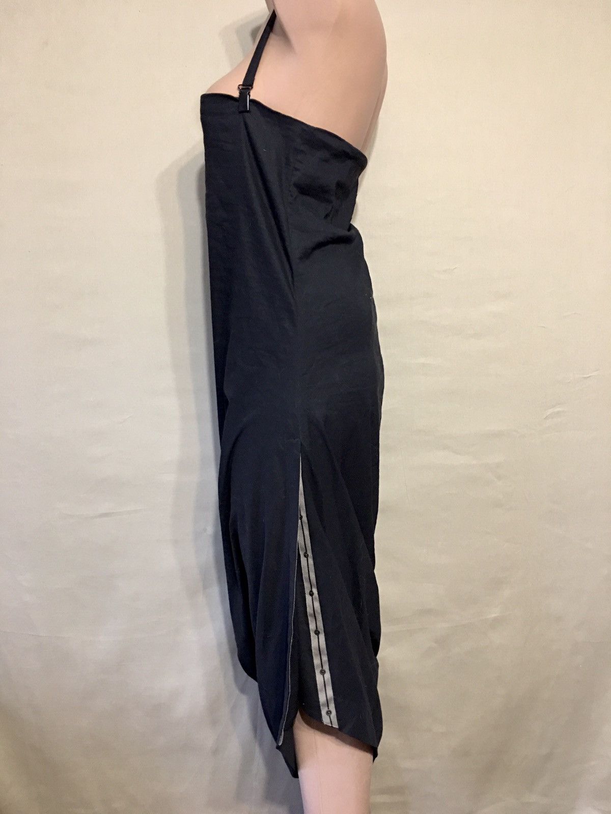 Annette Gortz × Designer Annette Gortz Black Linen Maxi Dress Size EU 38 Size S / US 4 / IT 40 - 4 Thumbnail