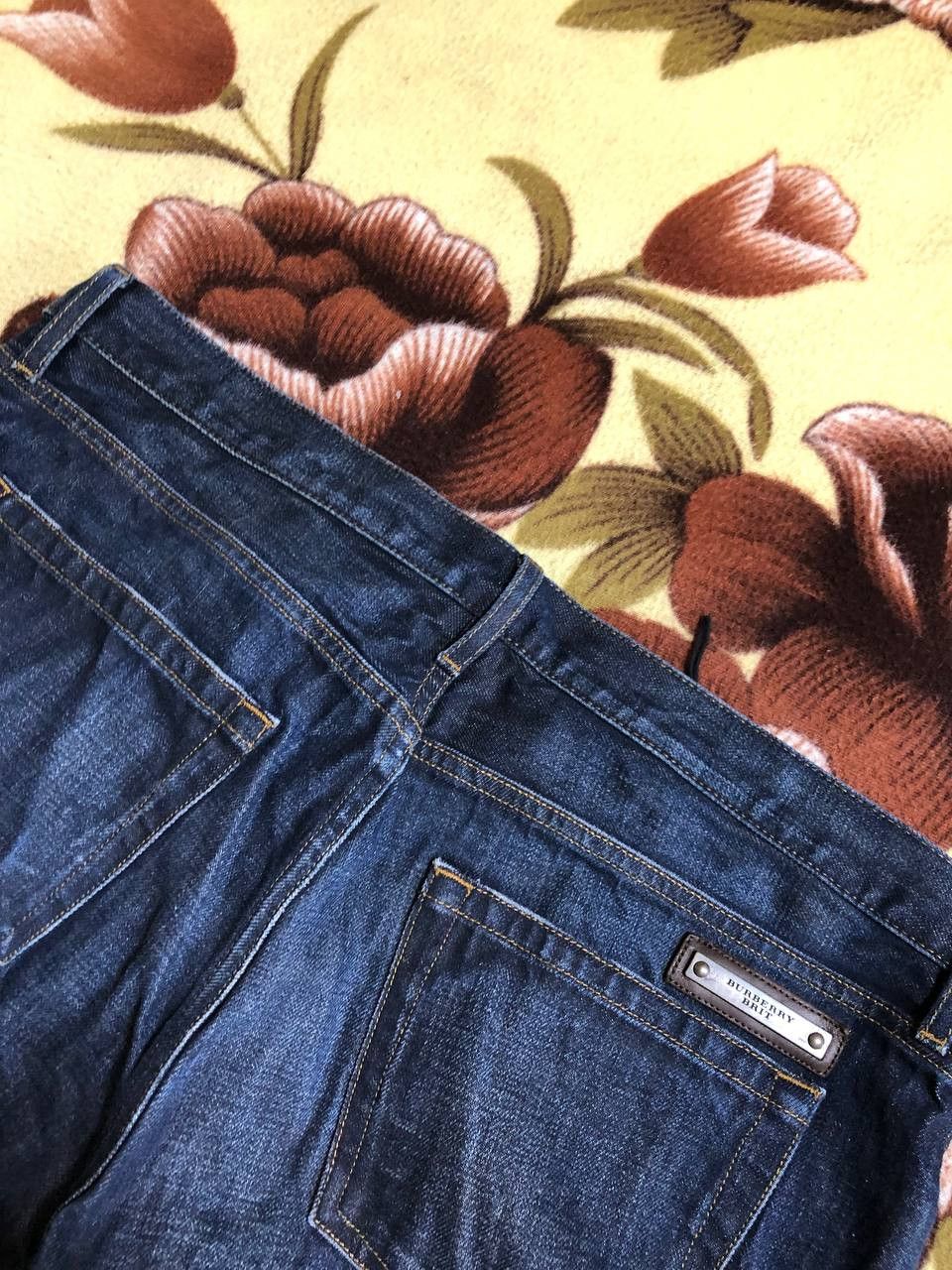 Burberry Burberry Brit Steadman Blue Jeans Button Fly Mens Denim Size US 36 / EU 52 - 8 Thumbnail