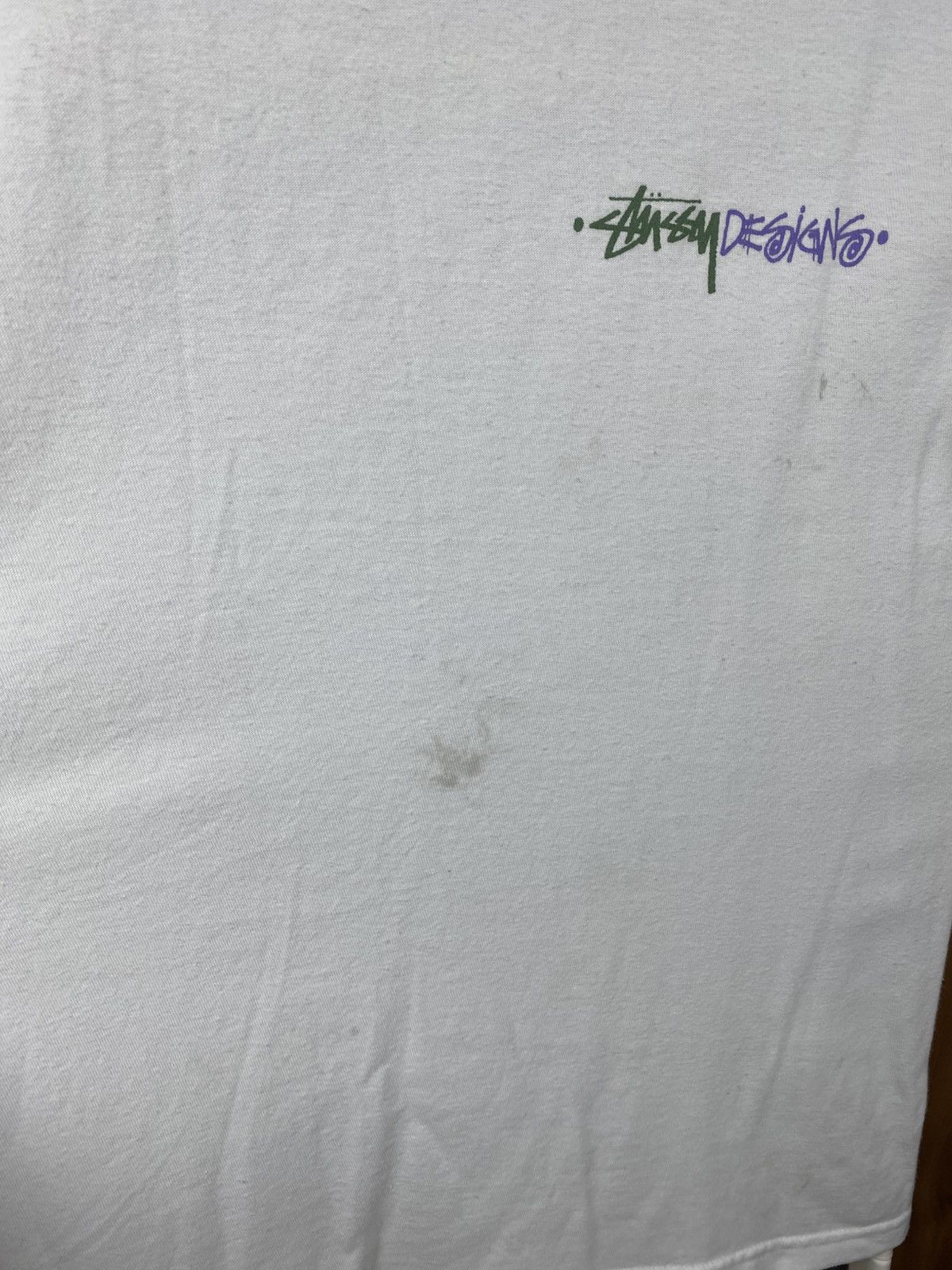 Stussy ✒️T-Shirt Stussy Designs Big Logo Faded Tee🖋️ Size US S / EU 44-46 / 1 - 10 Thumbnail