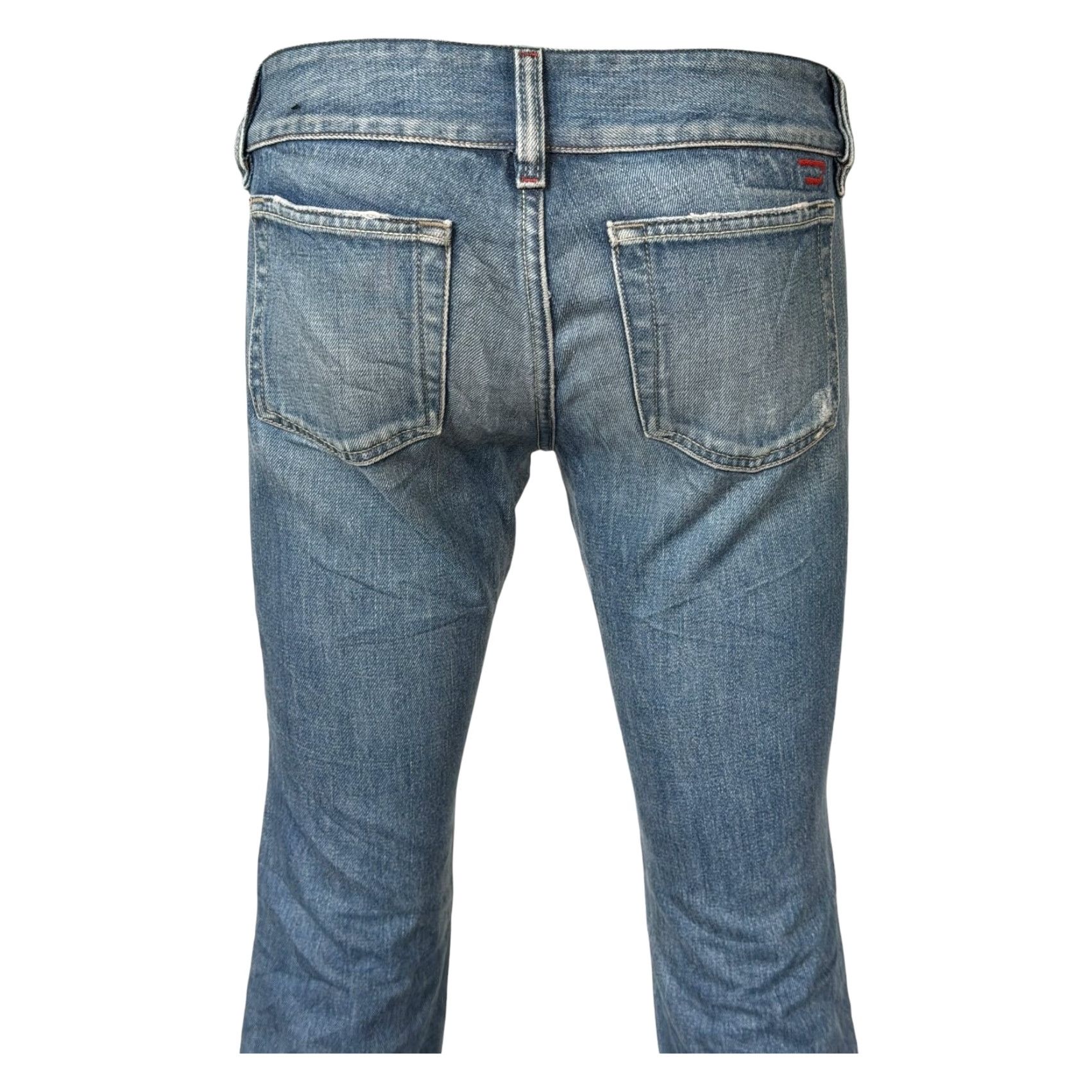 Diesel VINTAGE Diesel Jeans HUSH 30 Bootcut Flare Denim 0070L Made in Italy Women 30 Blue 2005 Size 30" / US 8 / IT 44 - 3 Thumbnail
