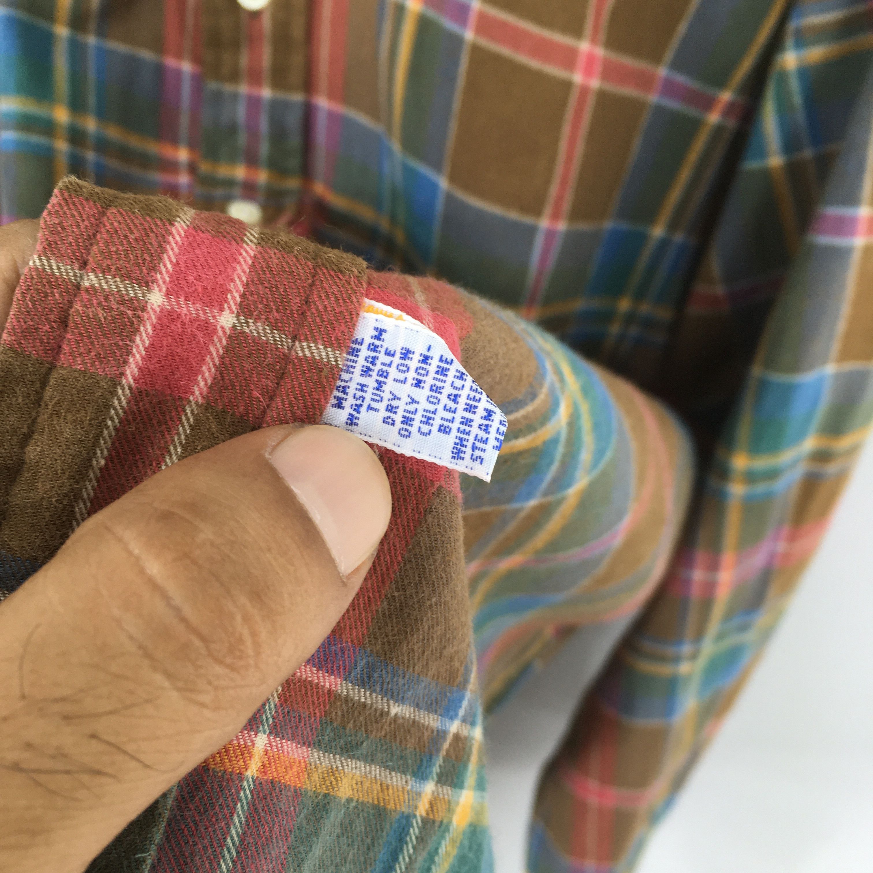 Polo Ralph Lauren Vintage Polo Ralph Lauren Checkered Flannel Shirt Large Size US L / EU 52-54 / 3 - 6 Thumbnail