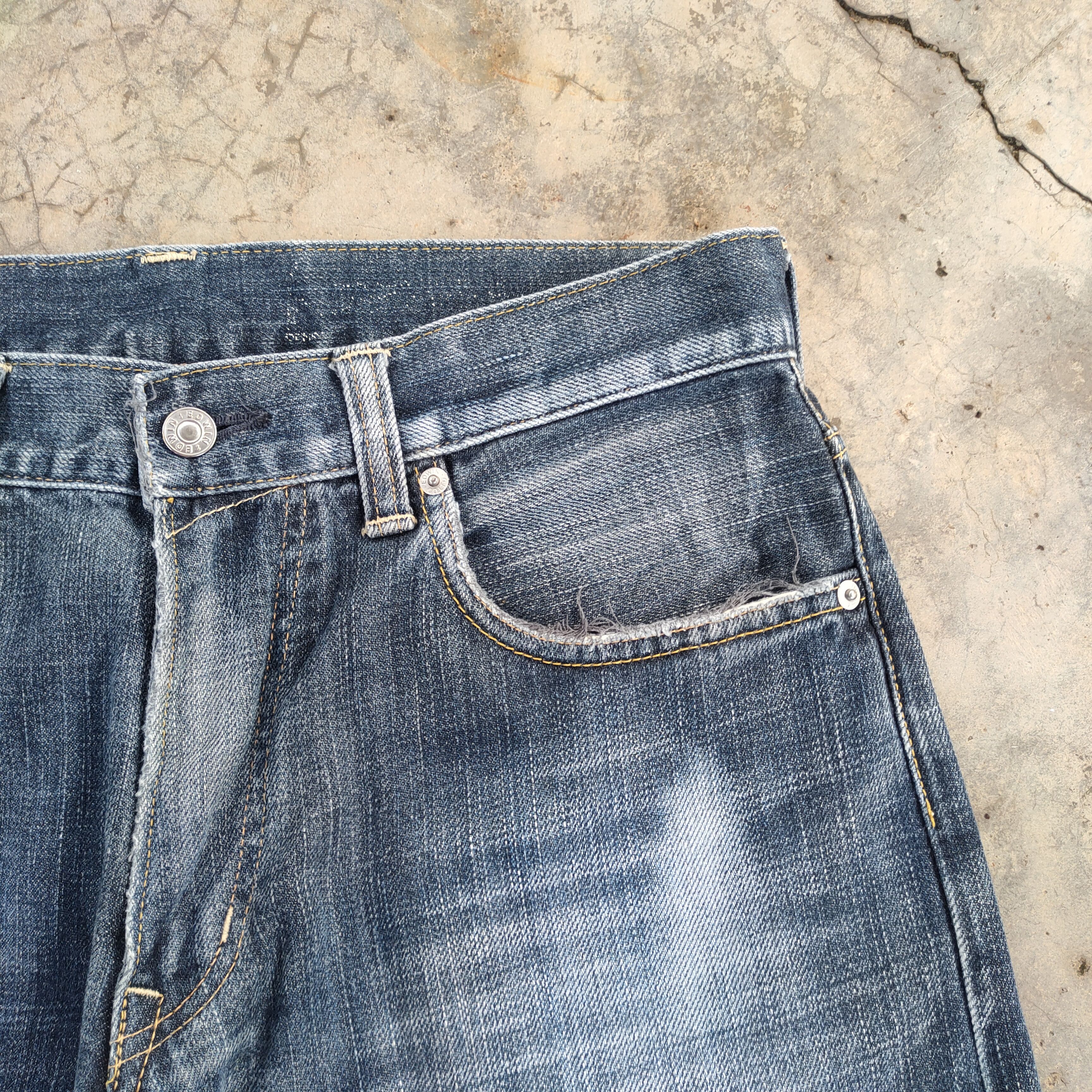 Edwin Edwin vintage faded jeans denim pants Size US 33 - 7 Thumbnail