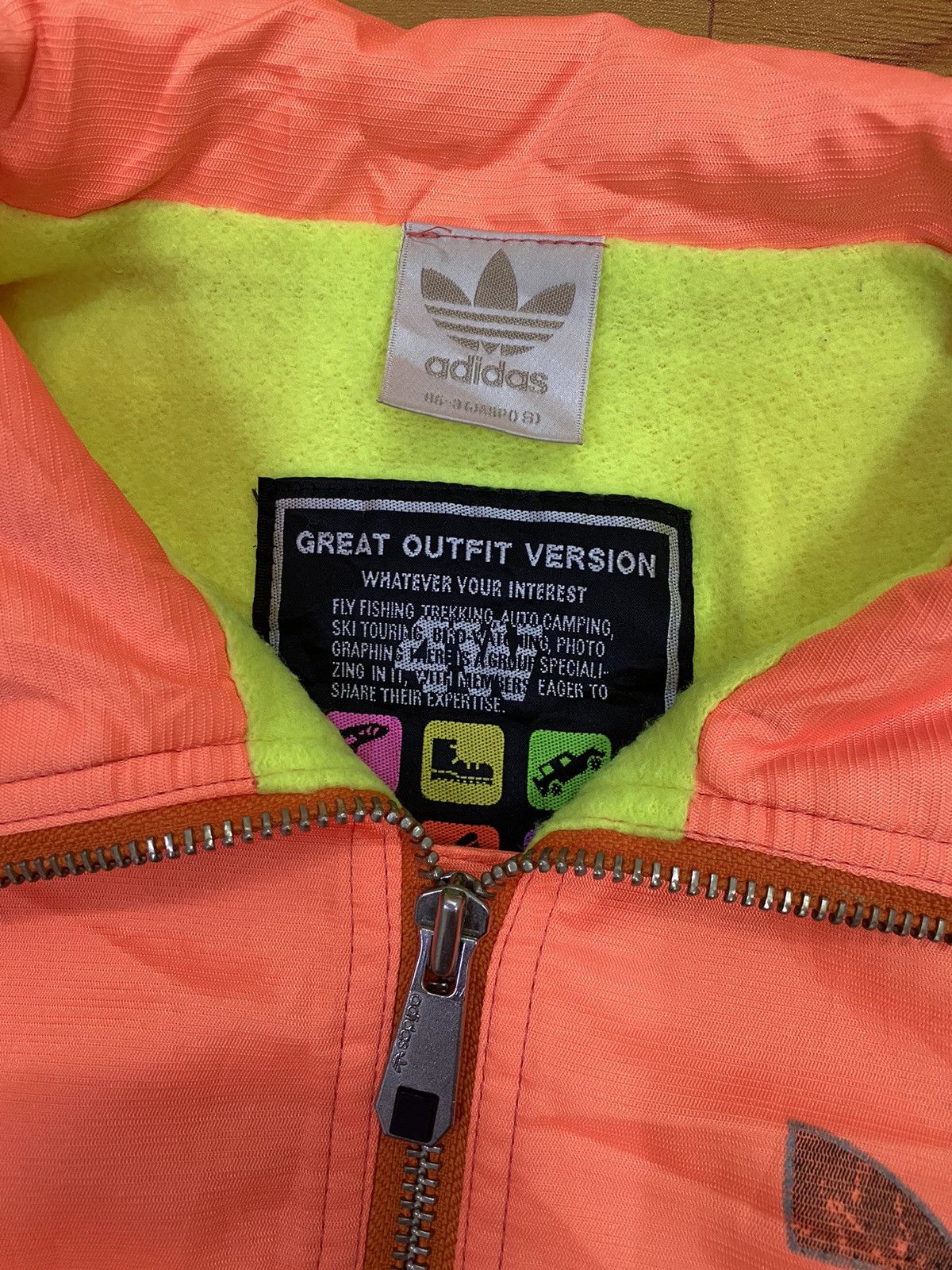 Adidas × Vintage Vintage Adidas Big Logo Jacket Size US S / EU 44-46 / 1 - 6 Thumbnail