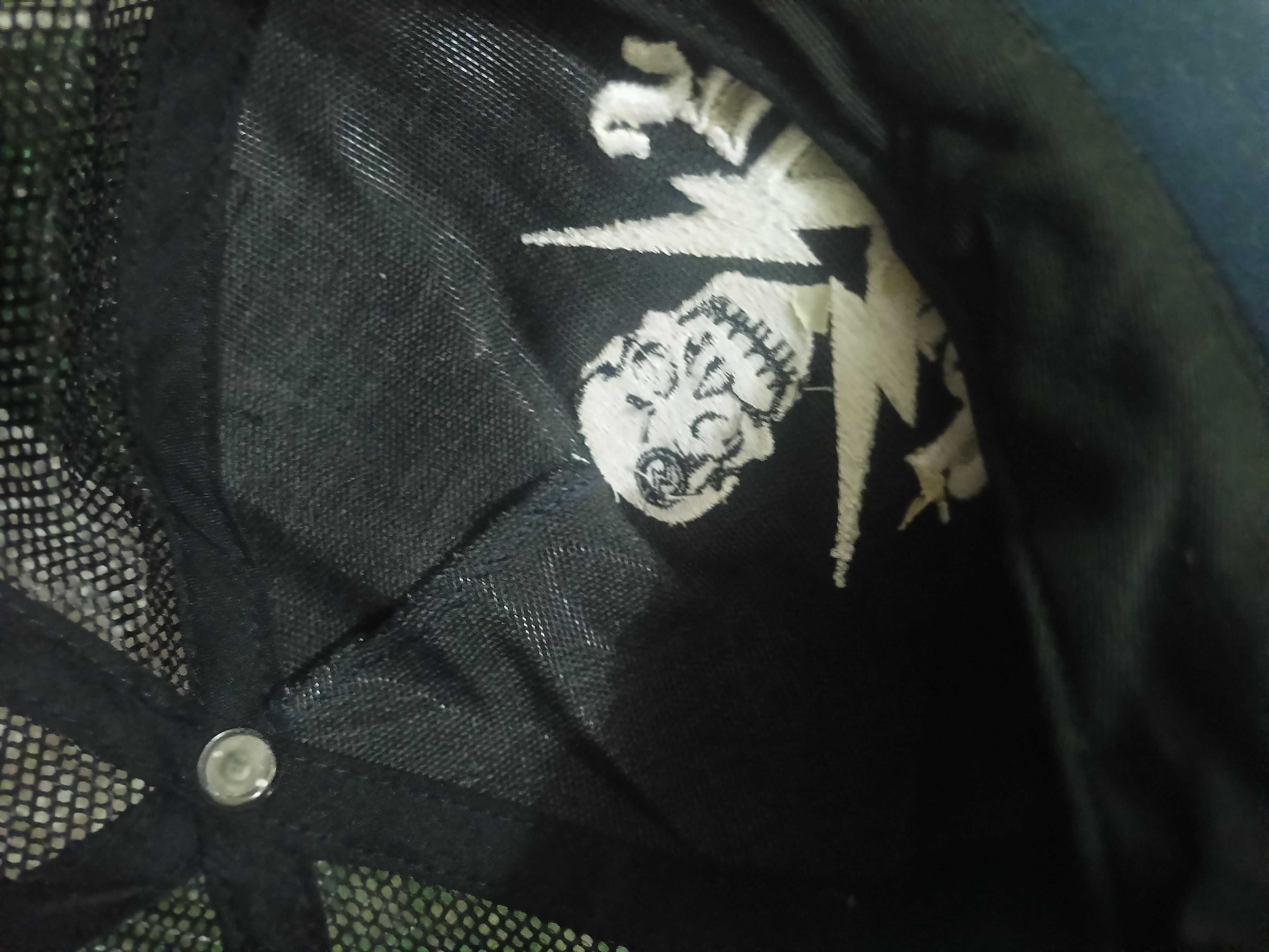 Japanese Brand Swish Trucker Cap Rockskate style Skull Design Embroidery Size ONE SIZE - 8 Thumbnail