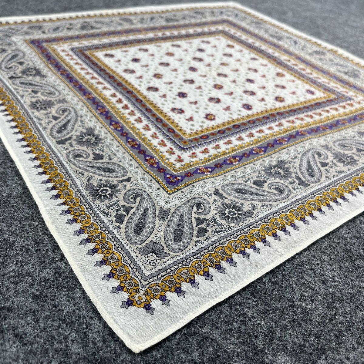 Kenzo Kenzo Paisley Handkerchief / Bandana / Neckerchief B220 Size ONE SIZE - 7 Thumbnail