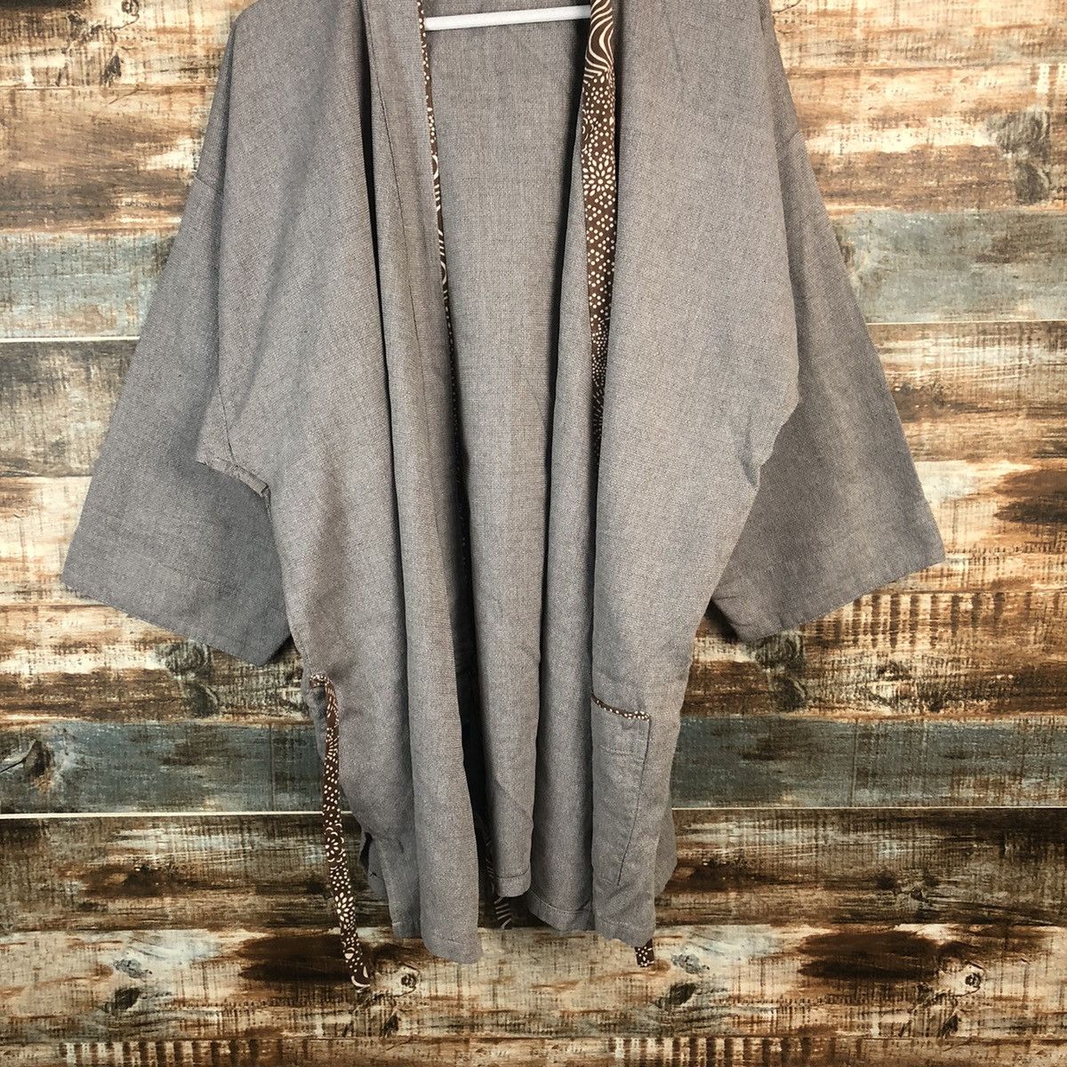 Vintage Repos Japan vintage kimono cardigan #A1989 Size US XL / EU 56 / 4 - 3 Thumbnail