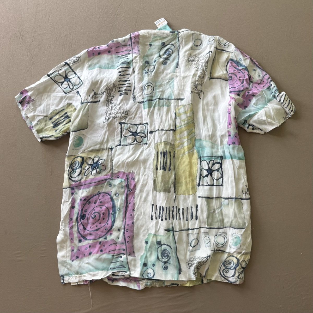 Other Vintage Seidel abstract artistic novelty Resort Shirt Size US L / EU 52-54 / 3 - 2 Thumbnail