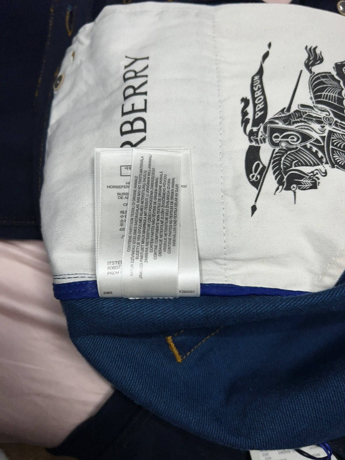 Burberry Burberry Indigo Rose Bottom Denim Jeans Size US 33 - 15 Thumbnail