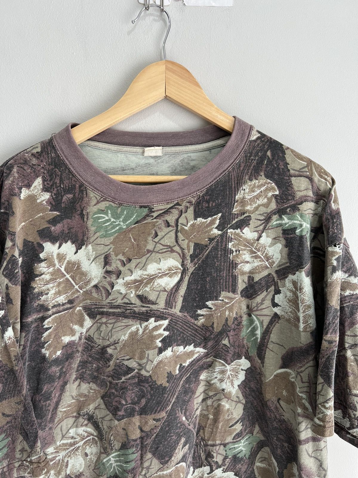 Vintage Vintage Camo Real Tree tee shirt mossy oak Size US XL / EU 56 / 4 - 3 Thumbnail