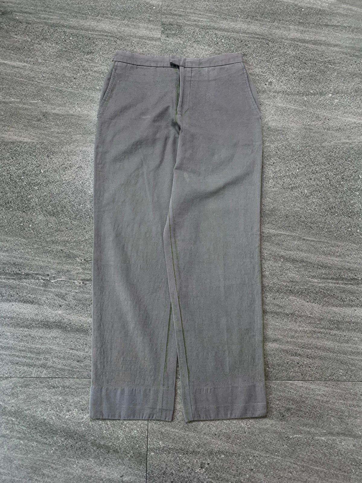 Comme des Garcons Homme Plus FREE TAX! 90s Algae Effect Trousers - 29” Size US 29 - 2 Thumbnail
