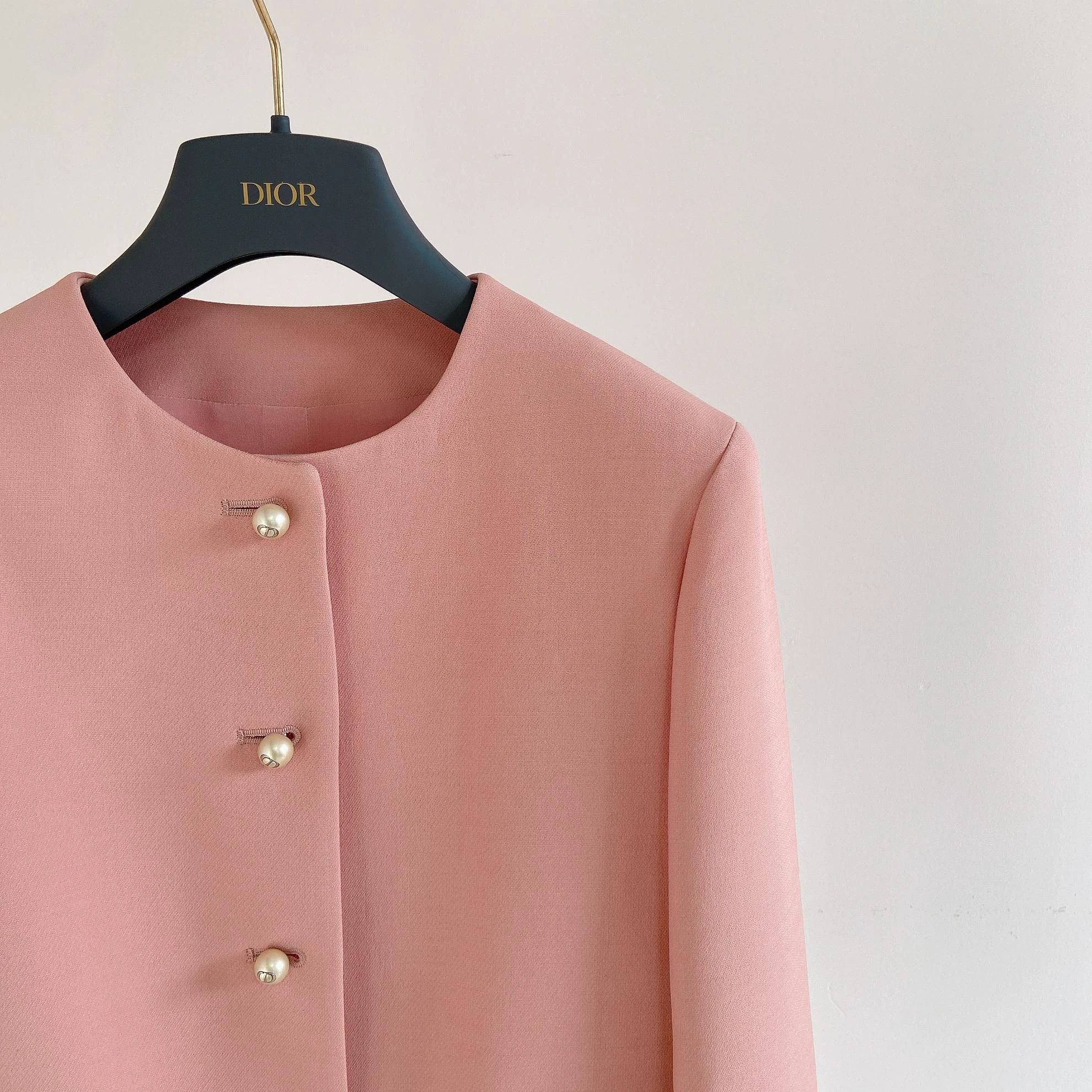 Dior Christian Dior pink blazer F38 Size S / US 4 / IT 40 - 3 Thumbnail