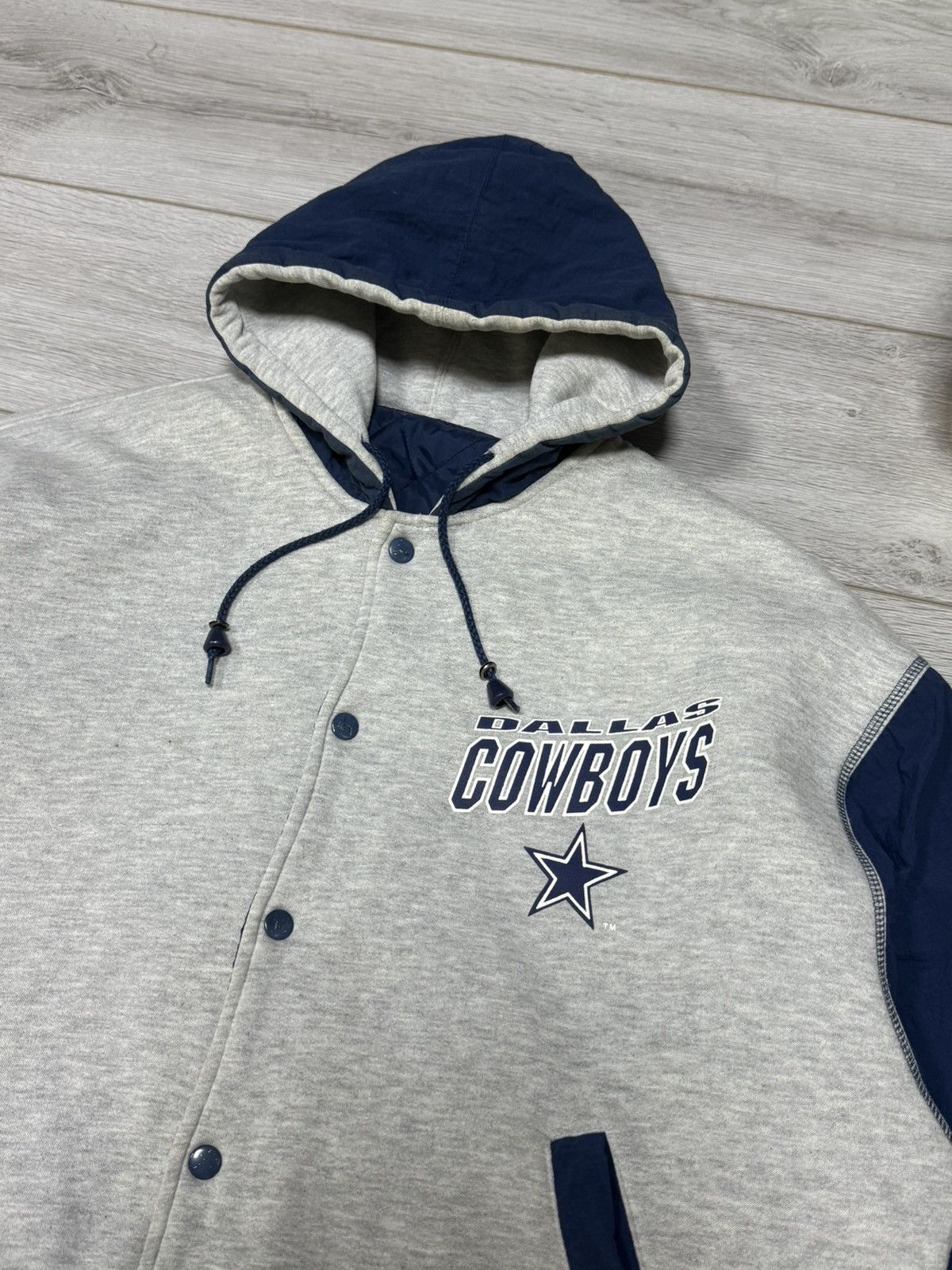 Logo 7 Vintage Dallas Cowboys double side Jacket bomber Size US XL / EU 56 / 4 - 2 Thumbnail