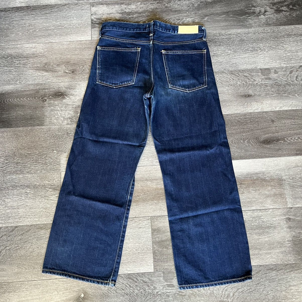 Japanese Brand Vintage Fire Service Japanese Raw Denim Selvedge Jeans 26x26 Size US 26 / EU 42 - 1 Thumbnail