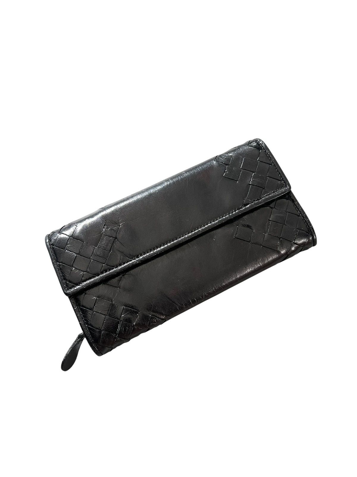 Bottega Veneta Bottega Veneta Intrecciato Leather Wallet Size ONE SIZE - 1 Thumbnail