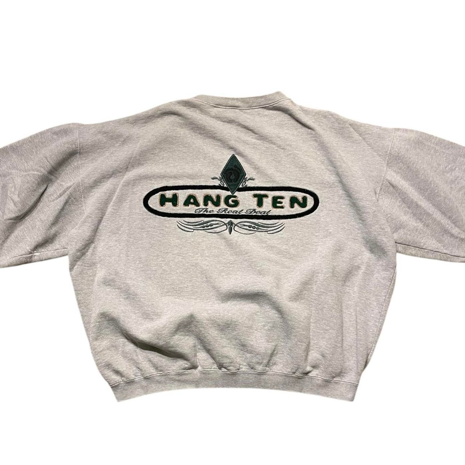 Hang Ten VTG 80s 90s Hang Ten surf skate beach crewneck sweatshirt XL Size US XL / EU 56 / 4 - 2 Thumbnail