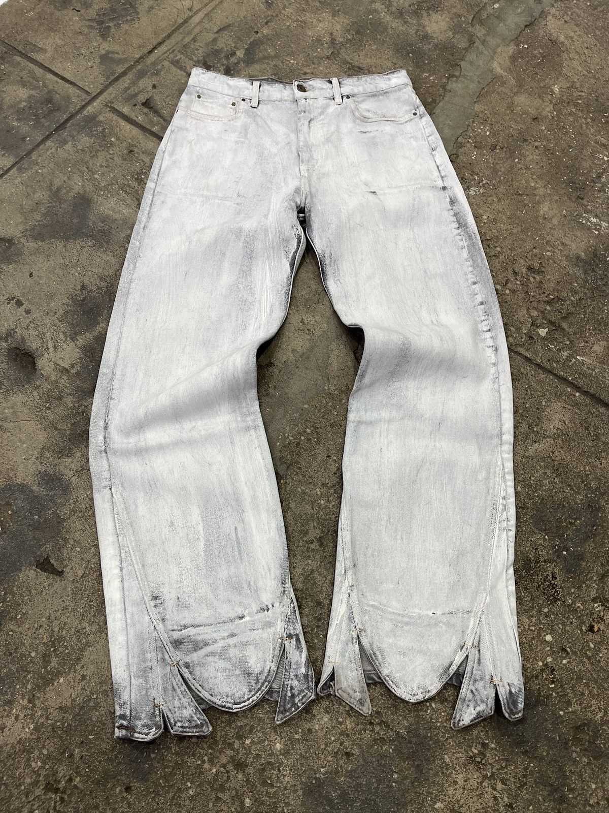 Y/Project Y/Project SS25 Painted Tudor Jeans (unisex) Size US 32 / EU 48 - 1 Thumbnail