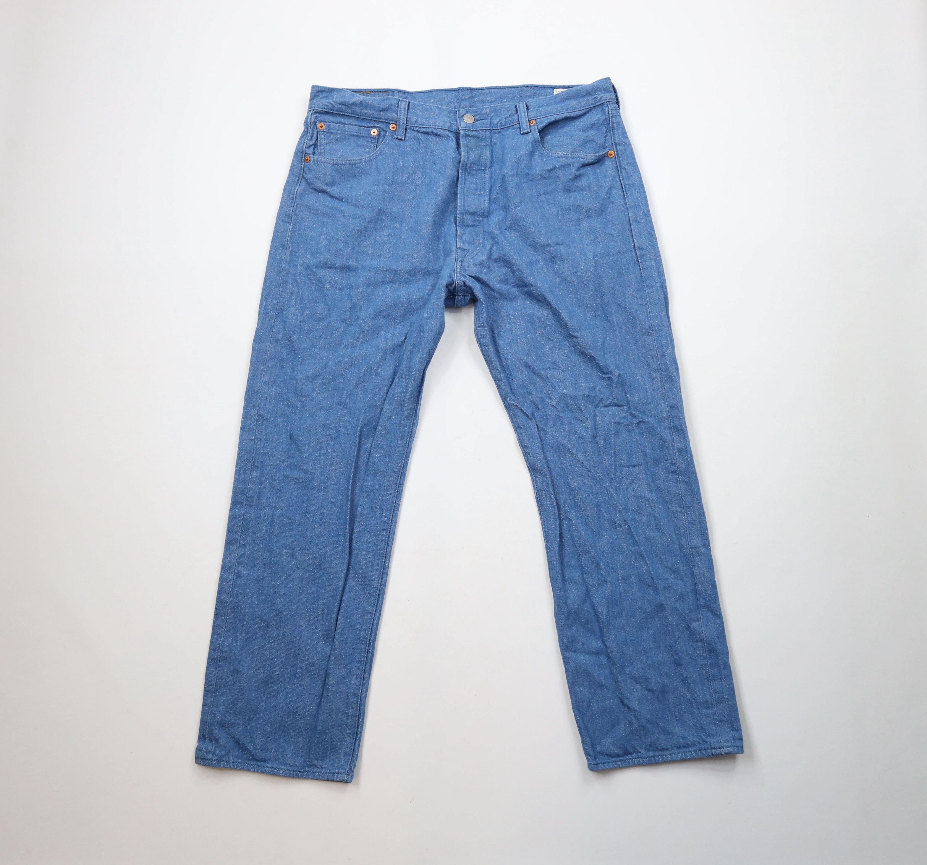 Levi's × Vintage Vintage Y2K Levis 501xx White Oak Cone Denim Original Jeans Size US 36 / EU 52 - 1 Thumbnail
